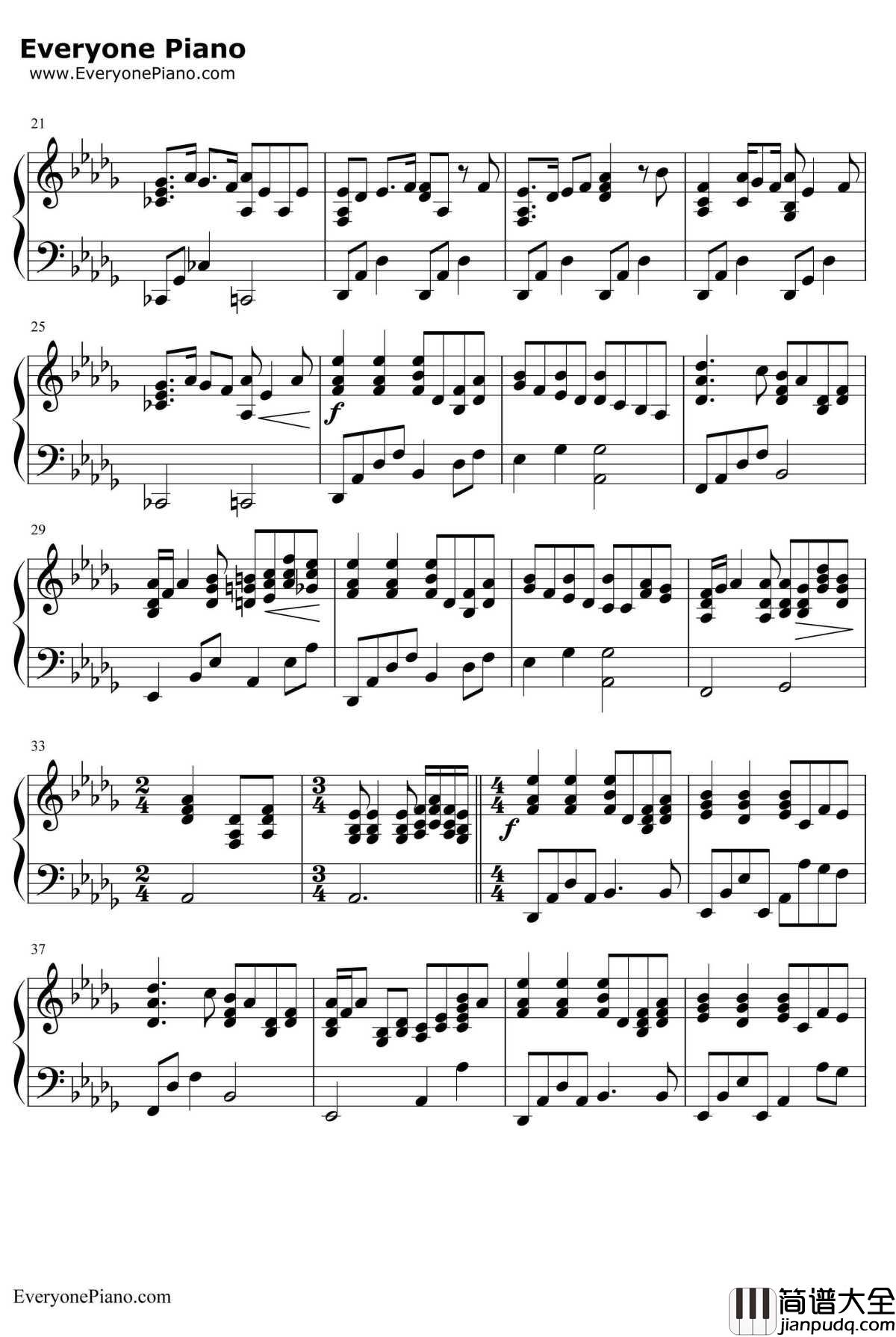 All_I_Ask_of_You钢琴谱_AndrewLloydWebber_歌剧魅影OST