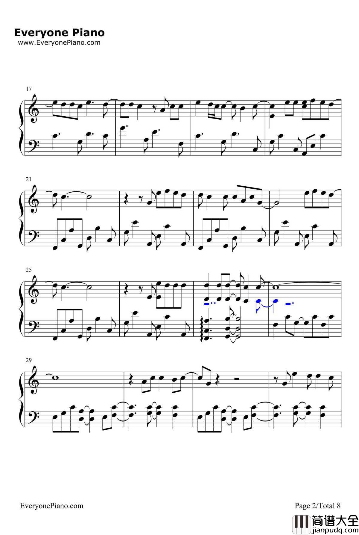 Walking_in_Memphis钢琴谱_MarcCohn