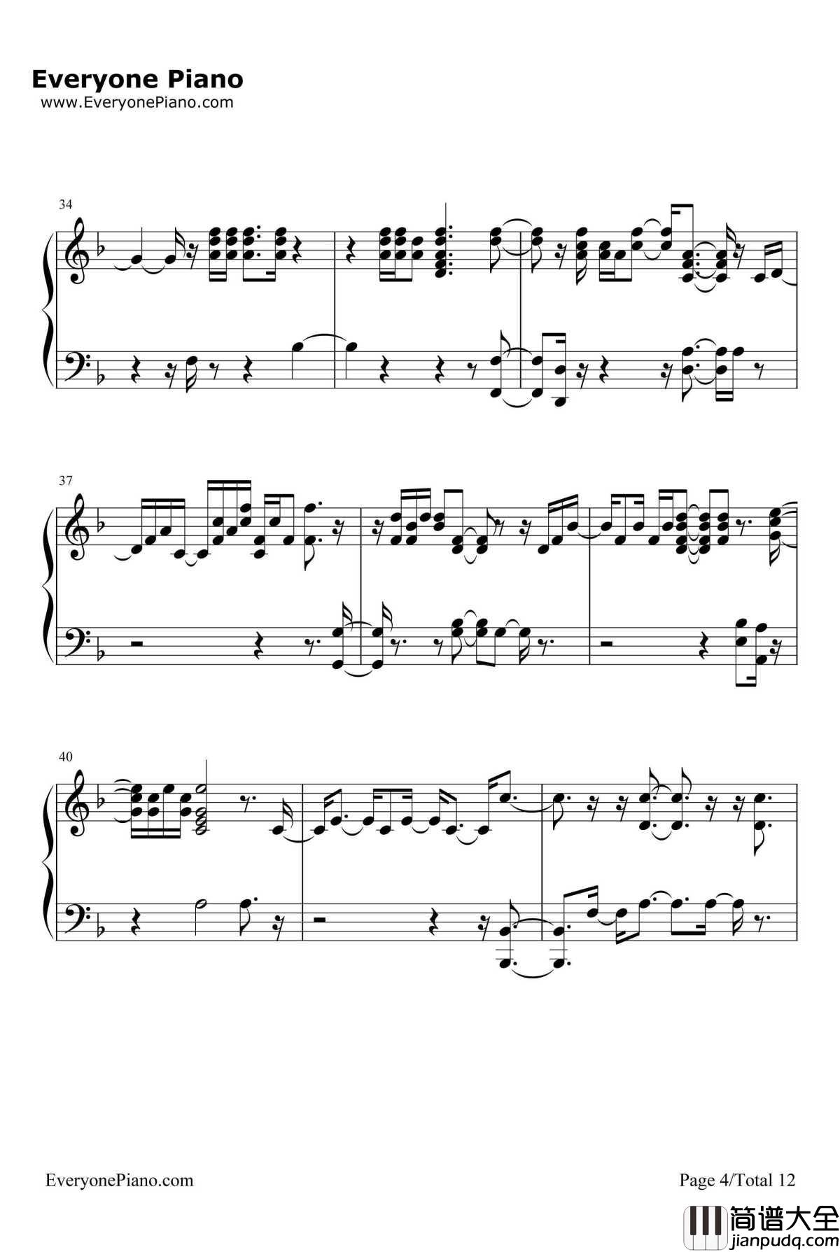 Stay_With_You钢琴谱_CheatCodes