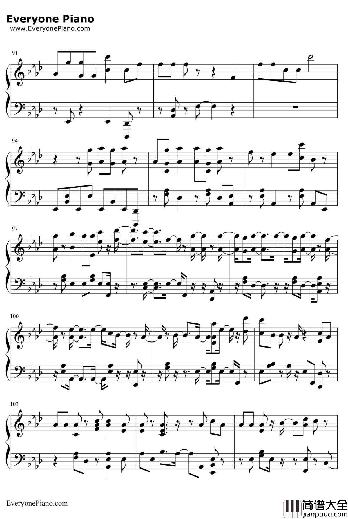 As_If_It's_Your_Last钢琴谱_BlackPink