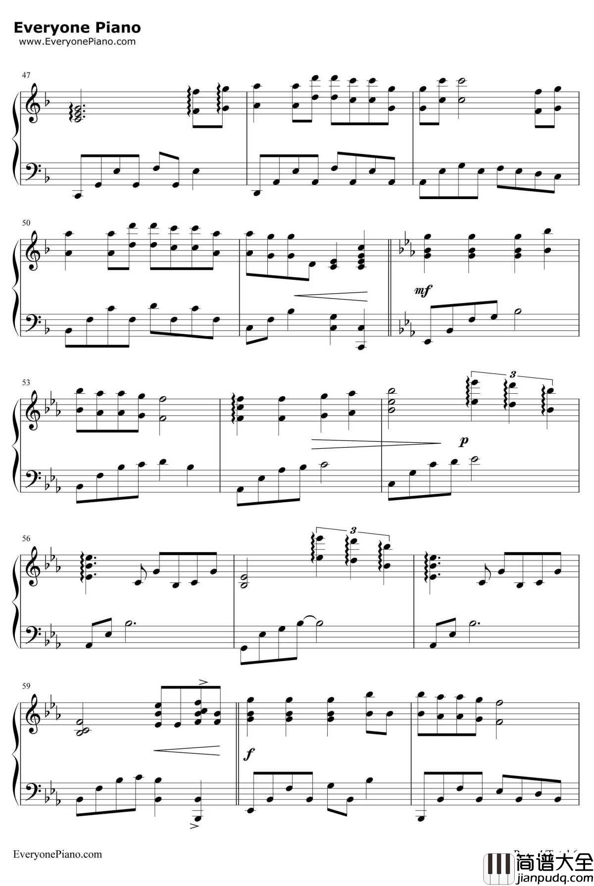 野玫瑰钢琴谱_舒伯特