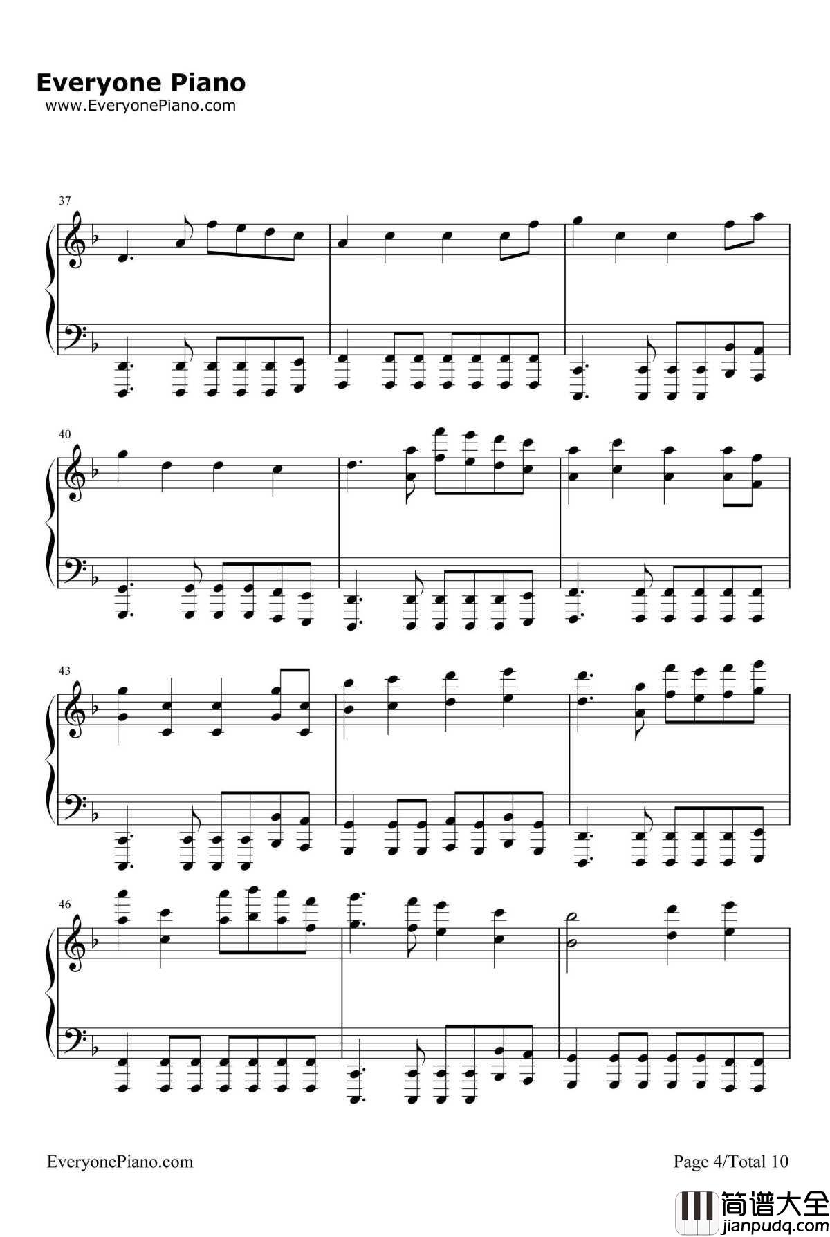 Victory钢琴谱_TwoStepsFromHell