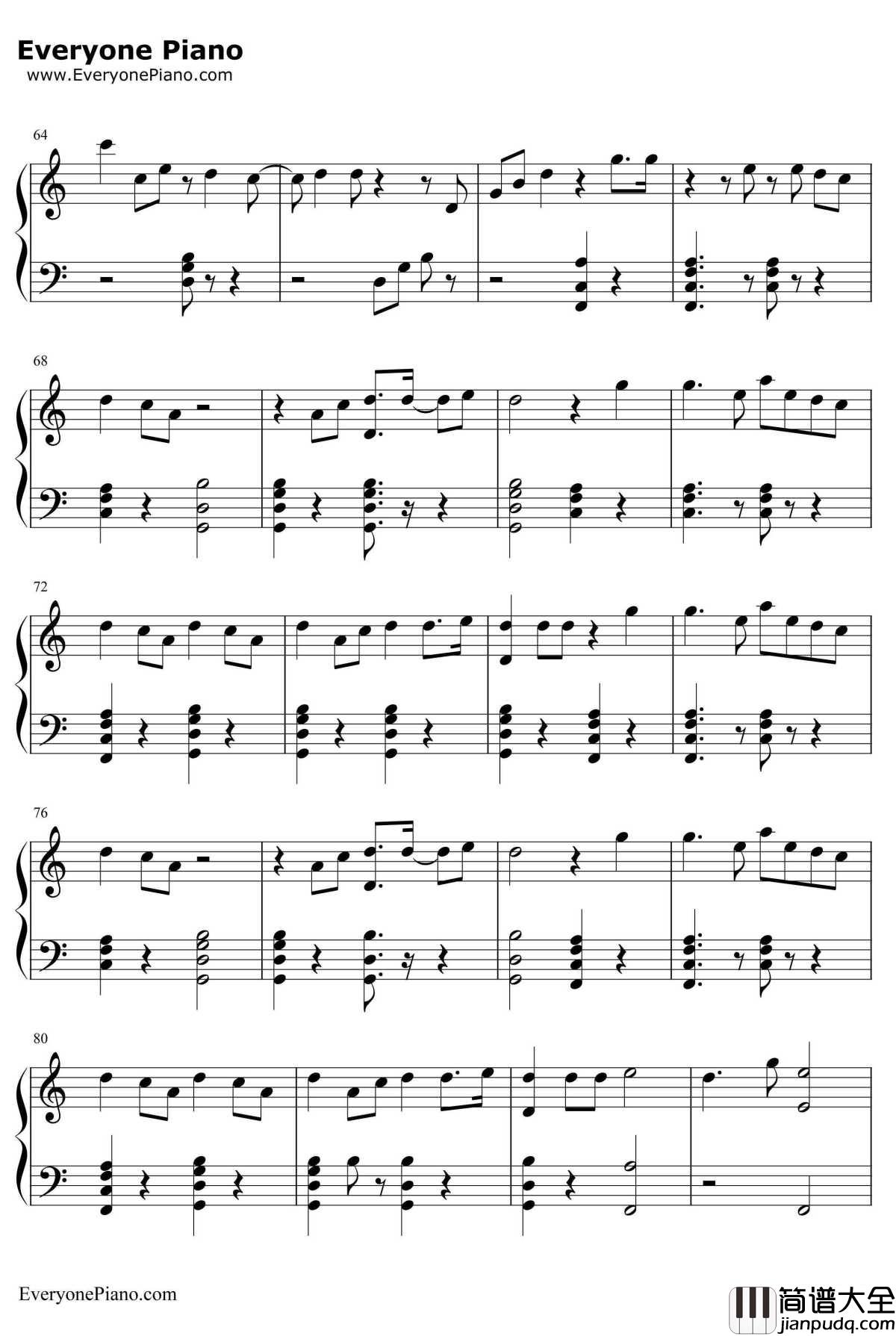 Secrets钢琴谱_TheWeeknd