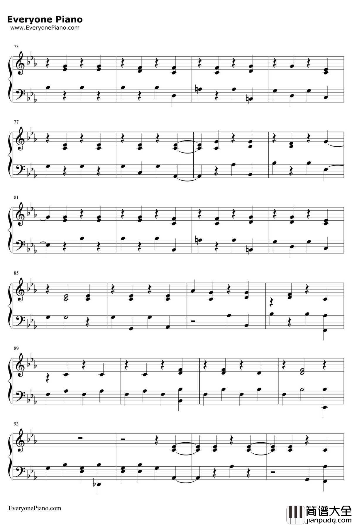 Free_Me钢琴谱_Sia