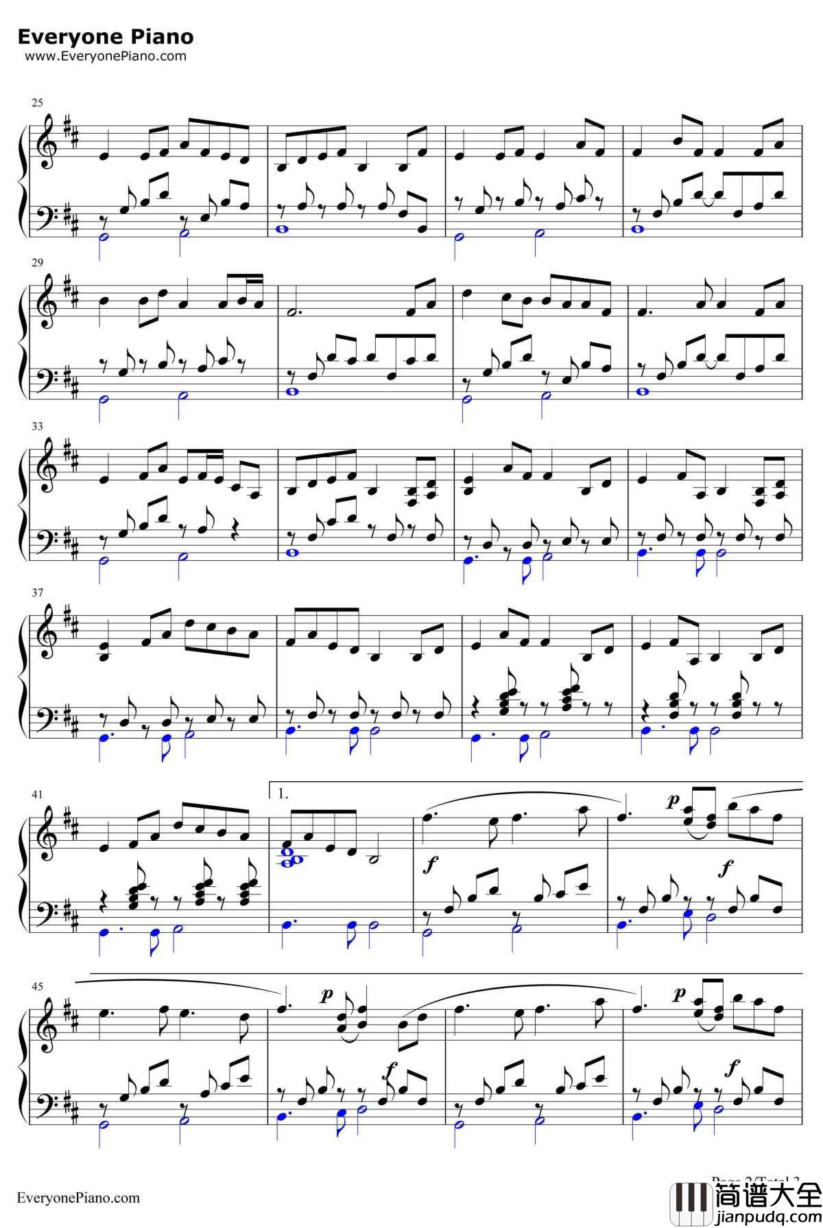 纺歌钢琴谱_镜音双子