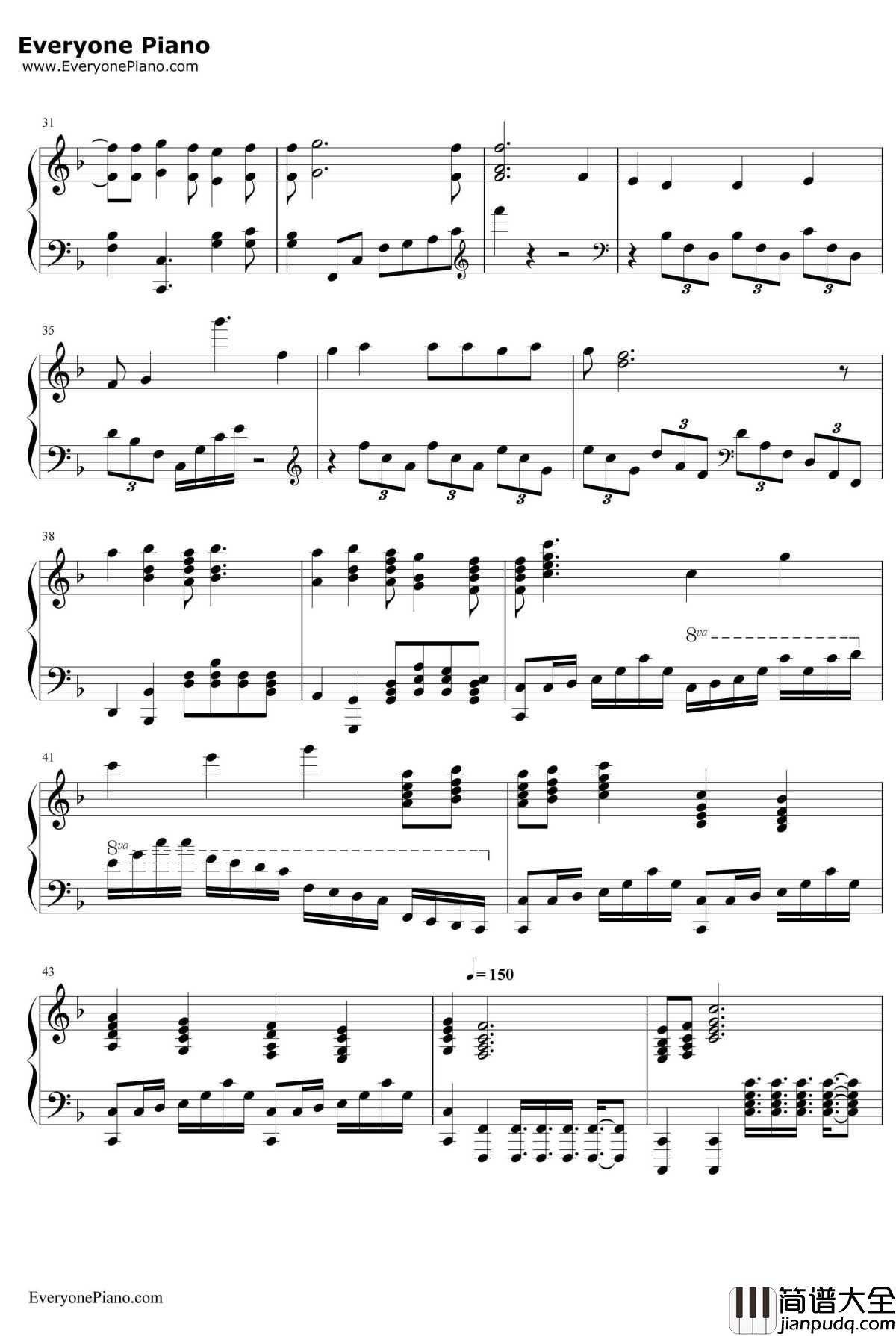 それは仆たちの奇迹钢琴谱_μ's_LoveLiveOP2