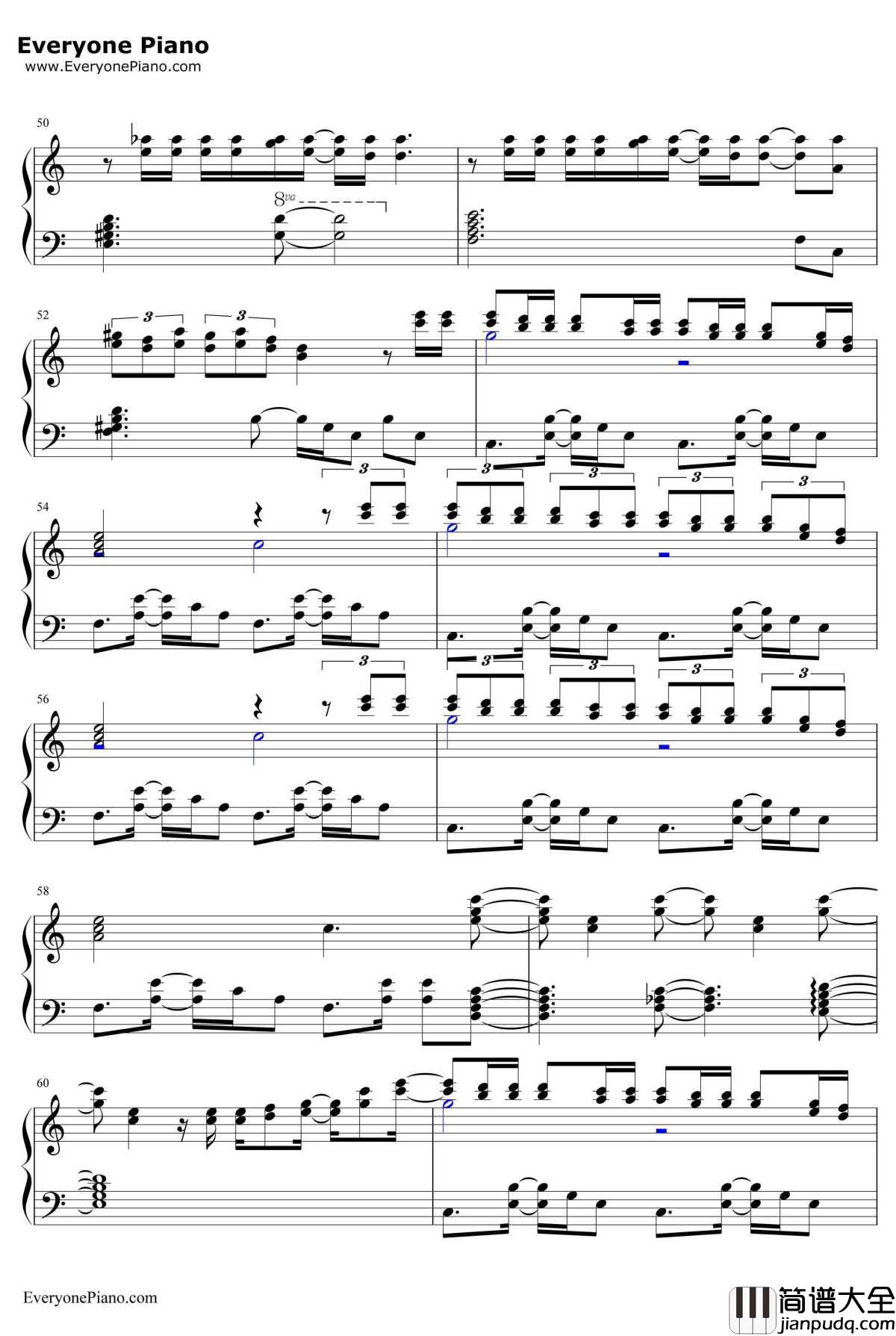 Here_Comes_A_Thought钢琴谱_RebeccaSugar_史帝芬宇宙OST