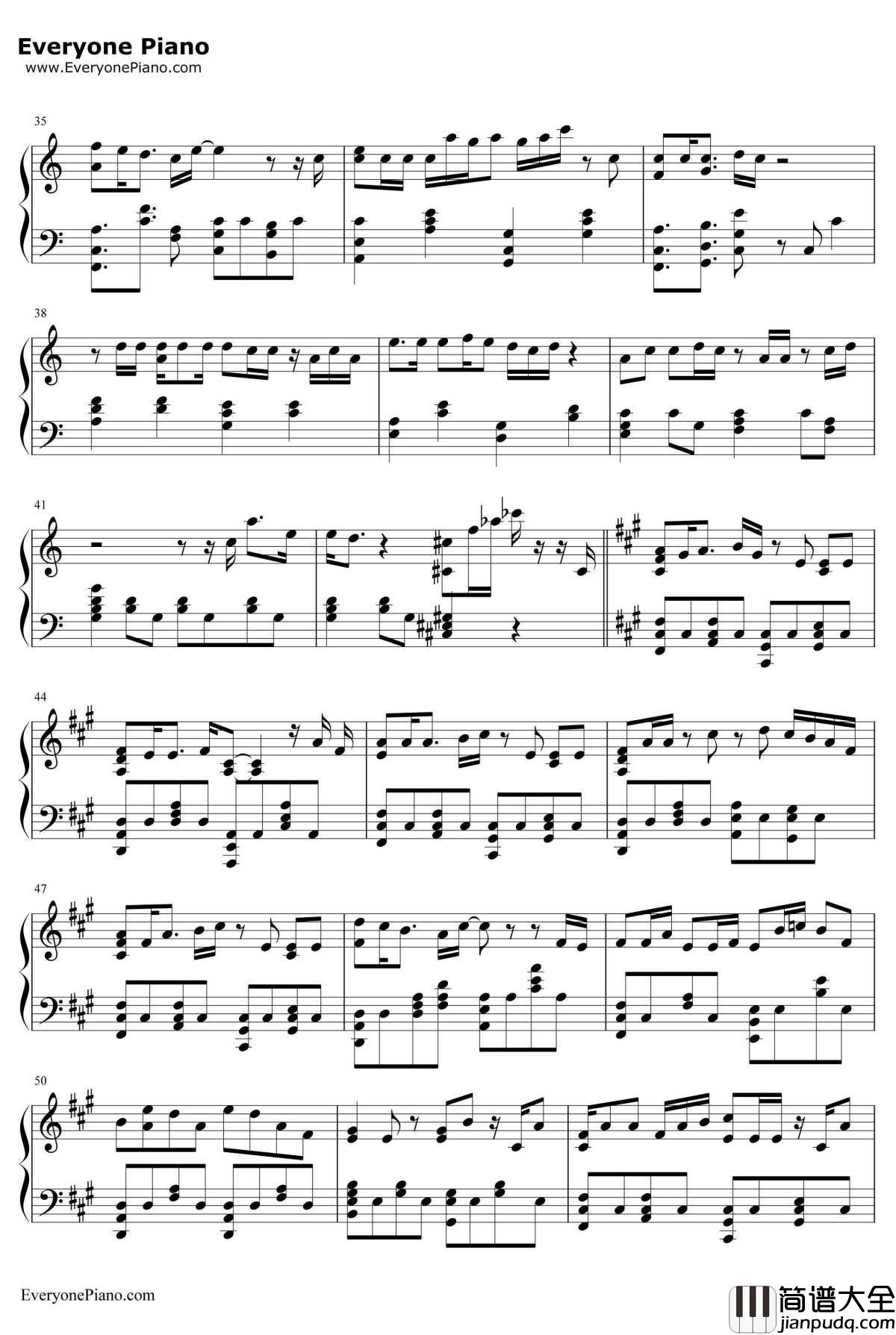 蝶々结び钢琴谱_Aimer