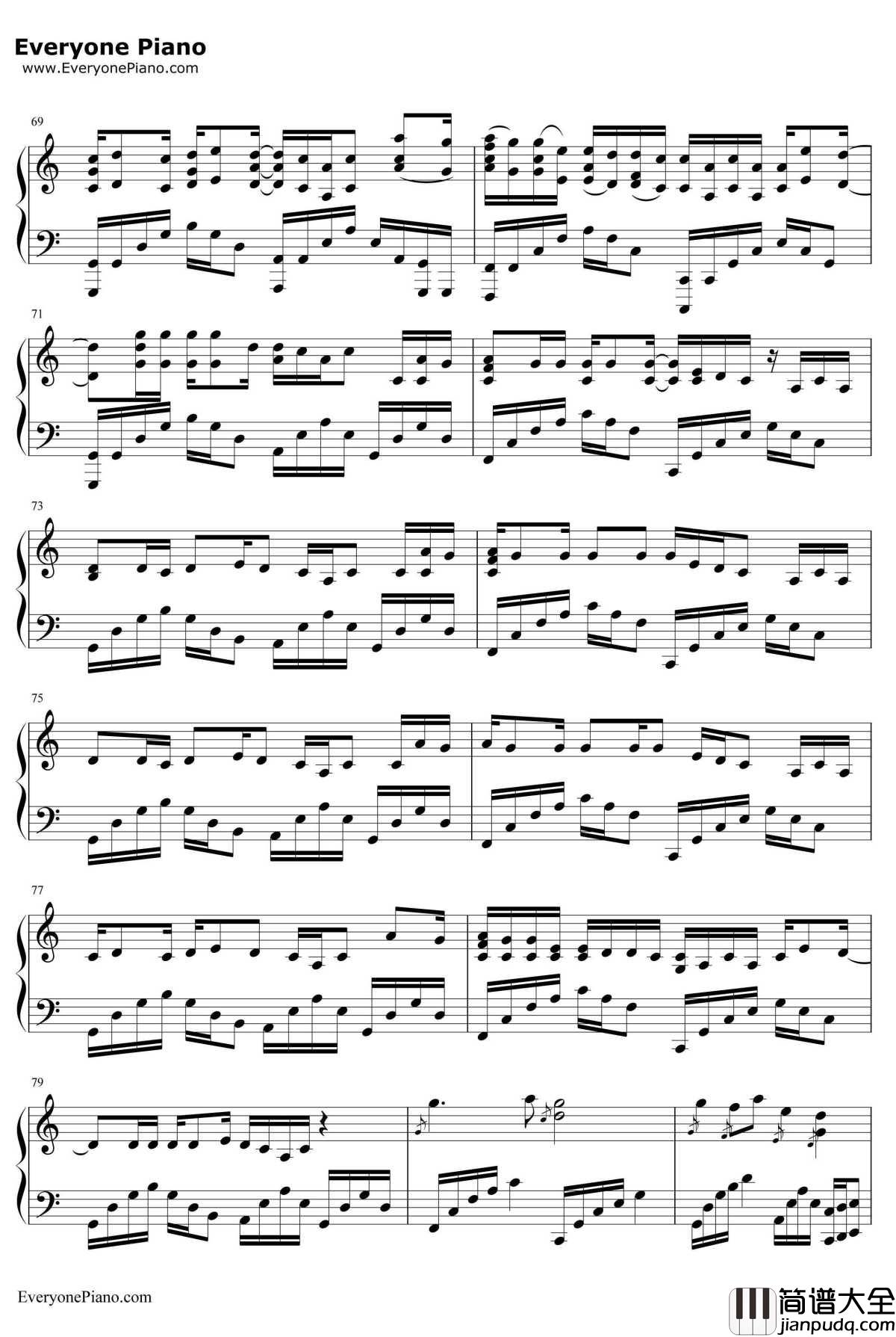 蝶々结び钢琴谱_Aimer