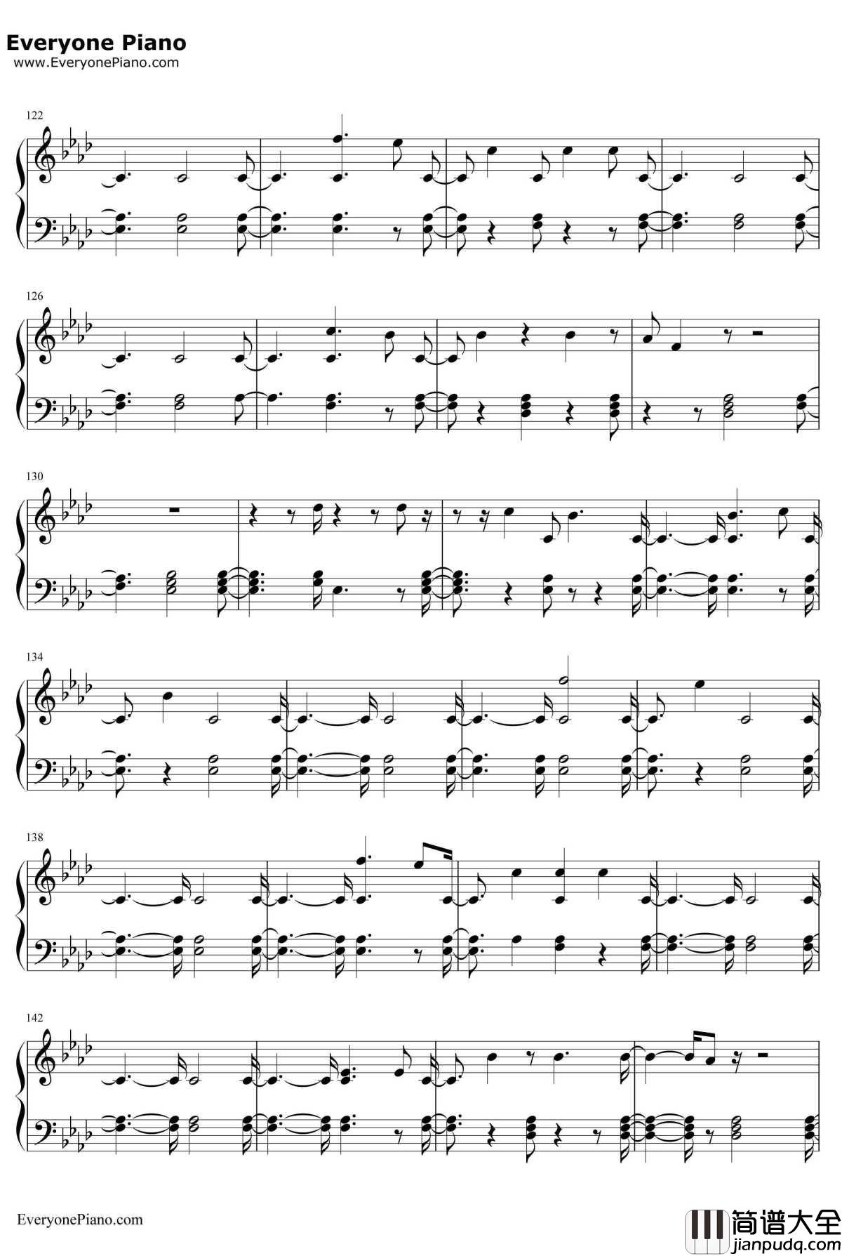 Selfish钢琴谱_FutureftRihanna