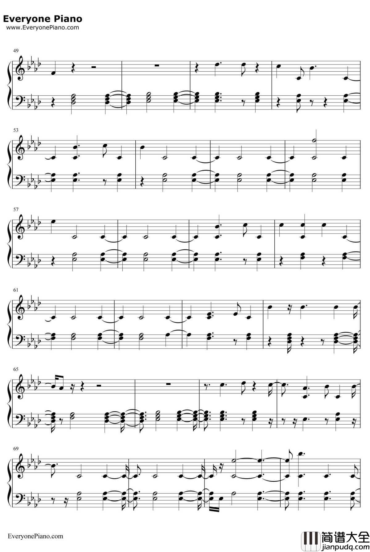 Selfish钢琴谱_FutureftRihanna