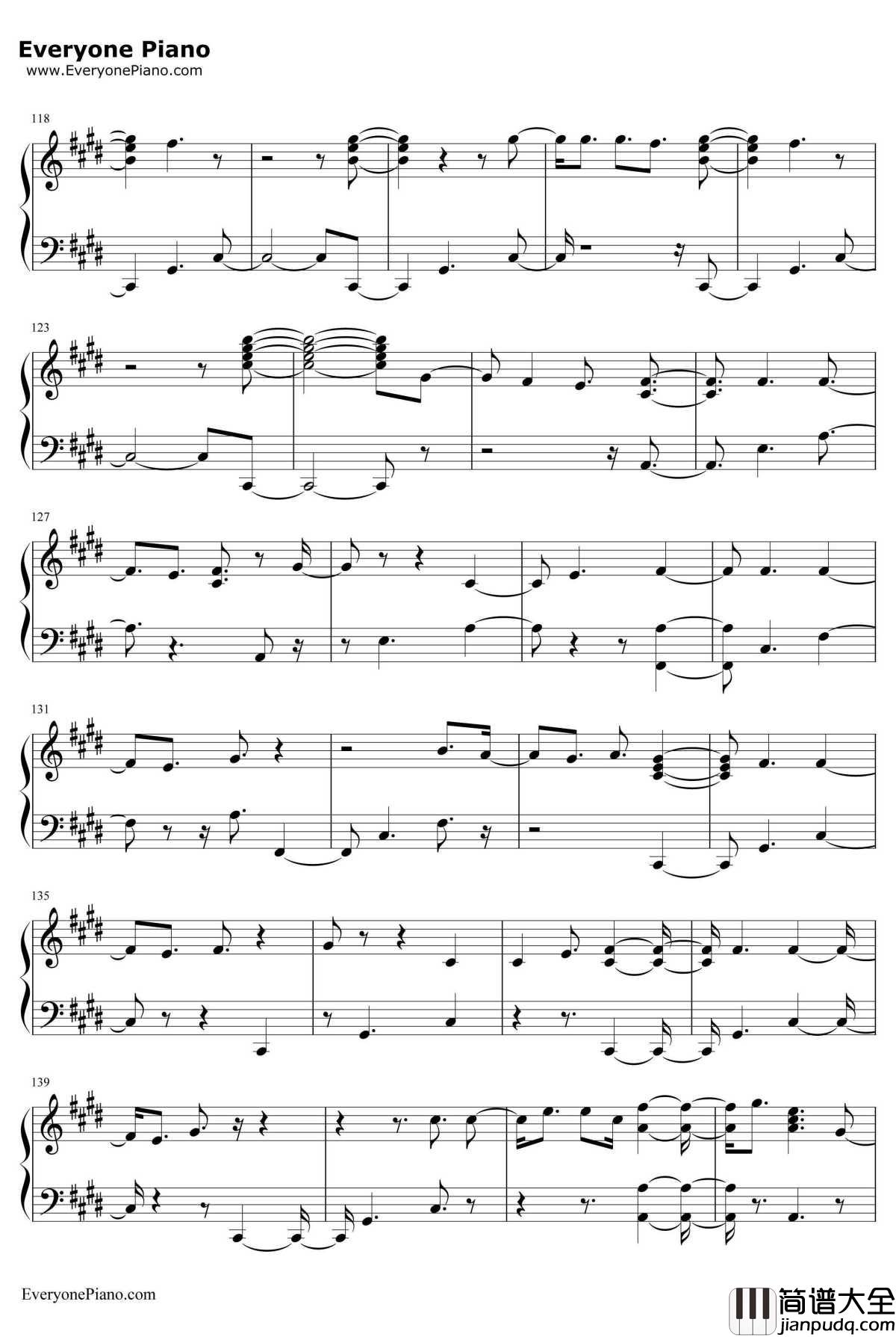 Witness钢琴谱_KatyPerry