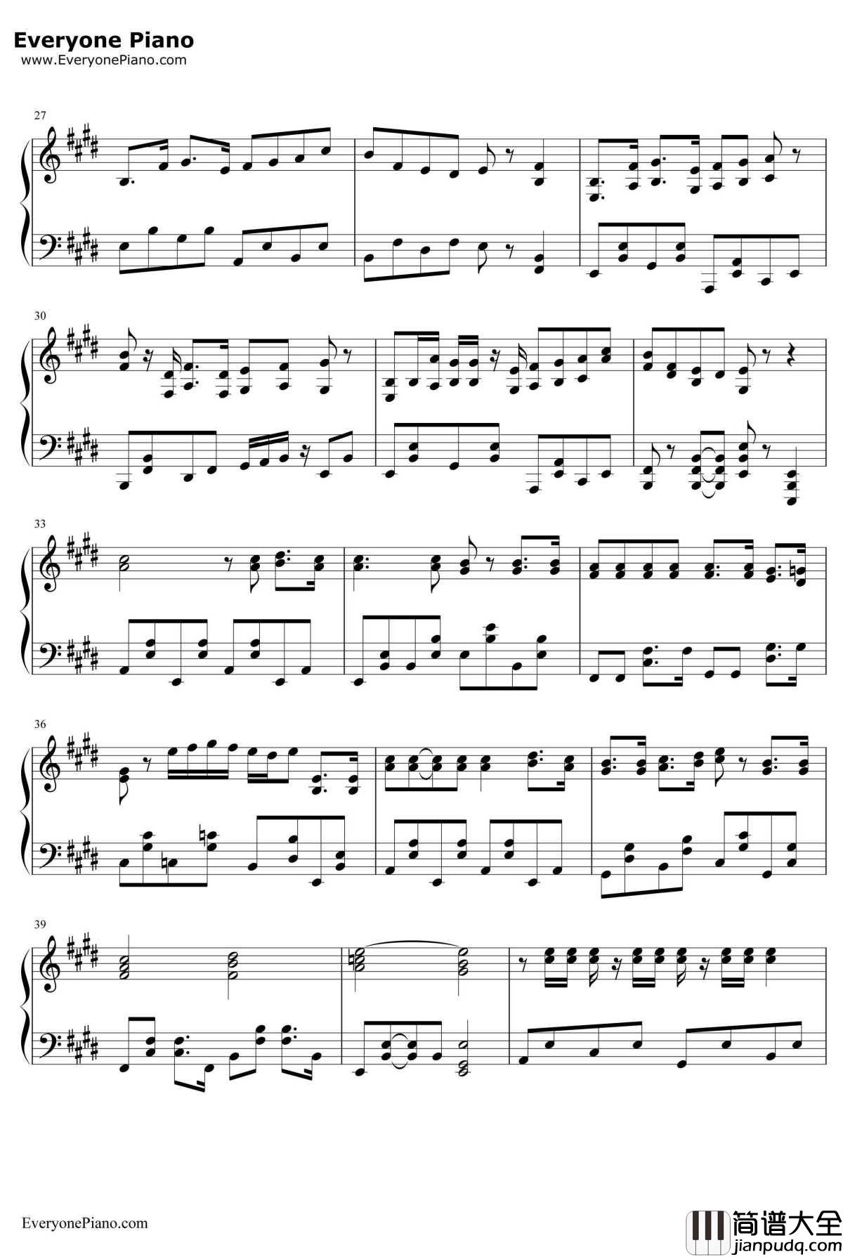 まるかいて地球钢琴谱_浪川大辅_まるかいて地球