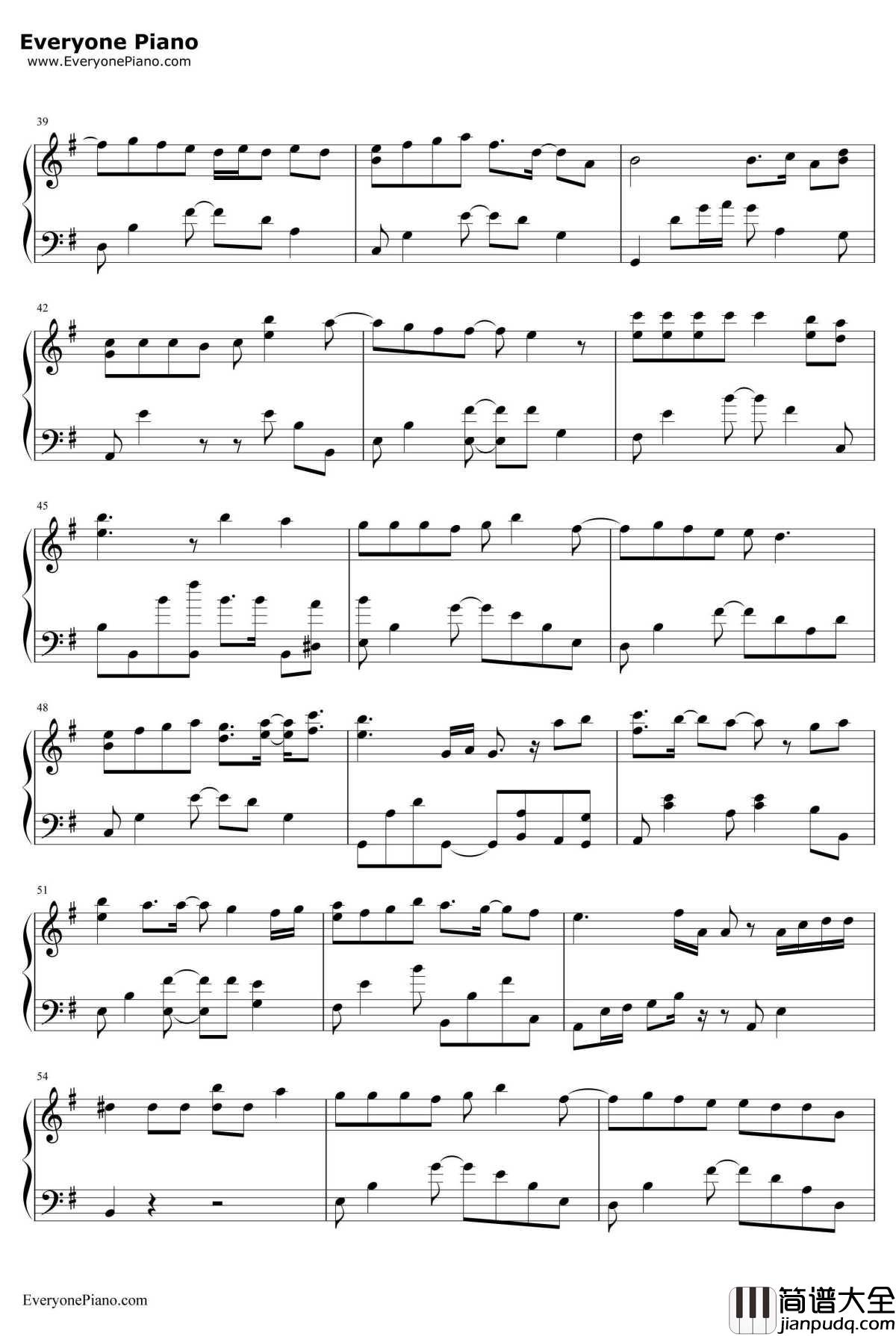 爱囚钢琴谱_庄心妍_