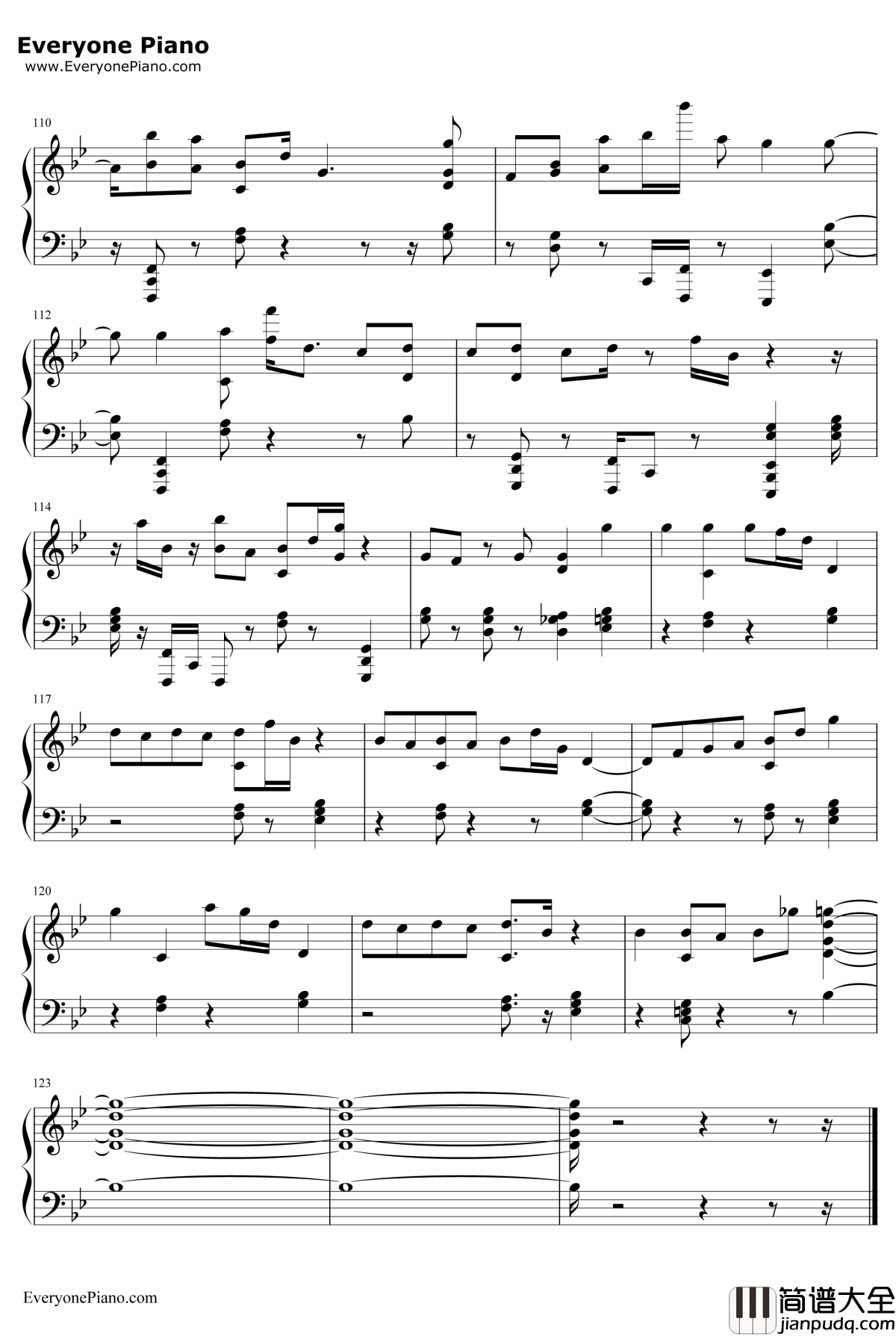 Byte钢琴谱_MartinGarrixBrooks