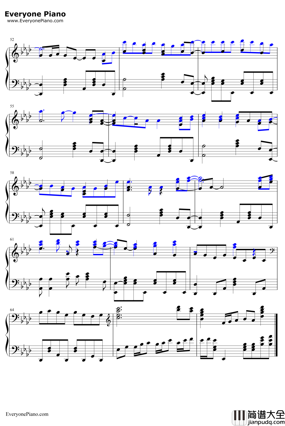 World_Étude钢琴谱_阿尔泰尔(CV:丰崎爱生)_Re:CreatorsED2