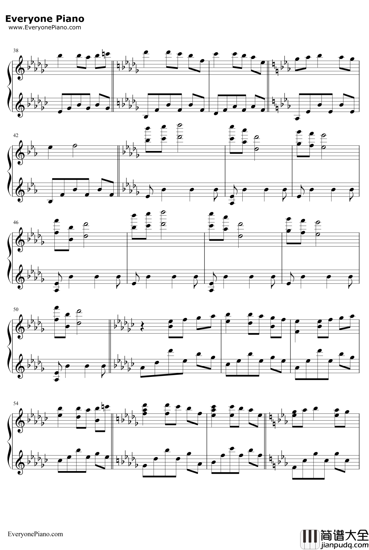 Walt钢琴谱_菅野洋子_东京残响OST