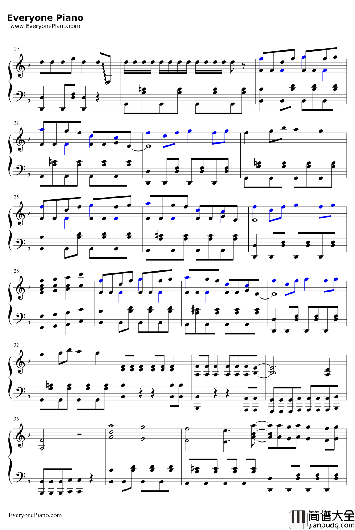 かなしいうれしい钢琴谱_frederic_恋爱与谎言OP