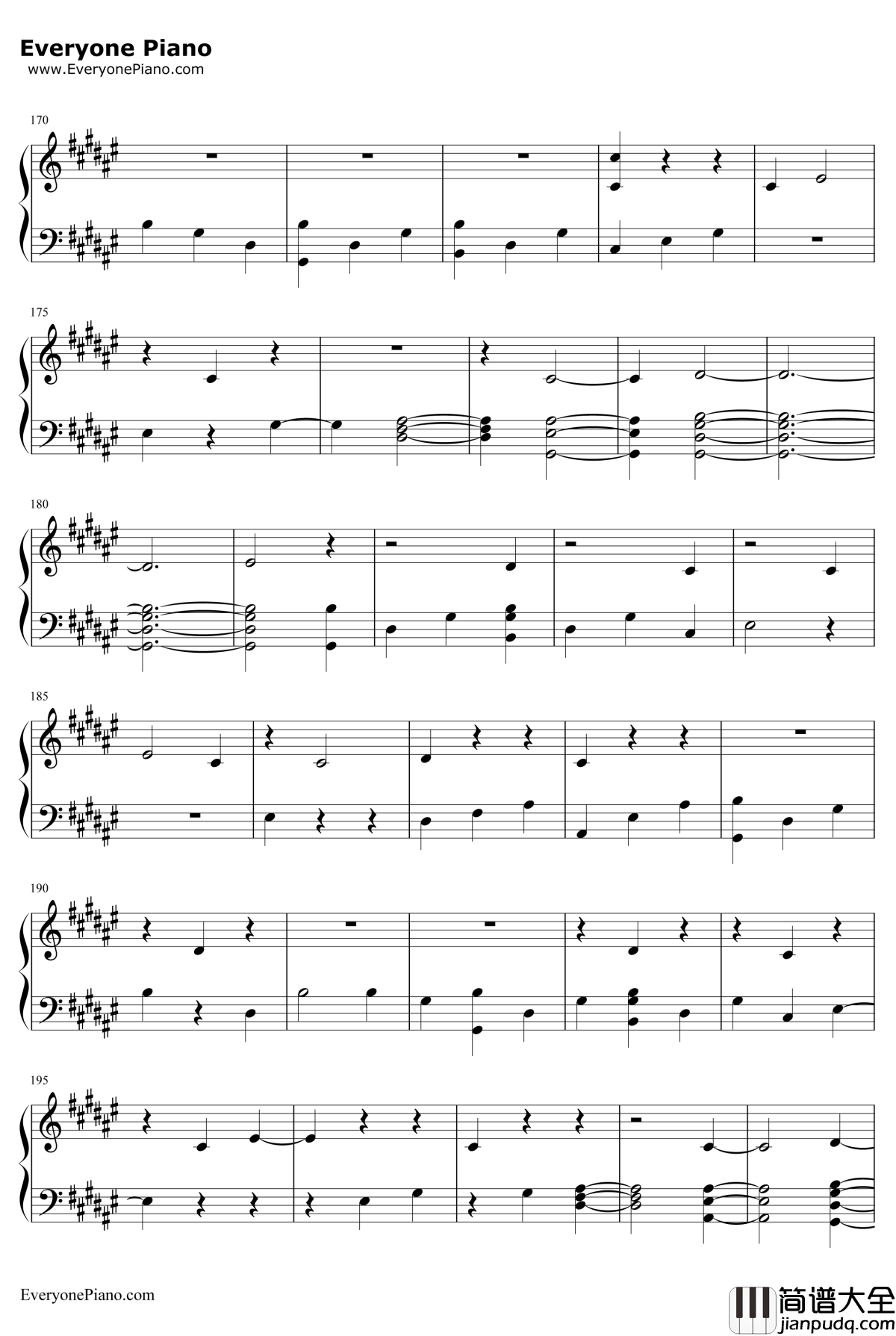 Miracles_Some_one_Special钢琴谱_ColdplayftBigSean