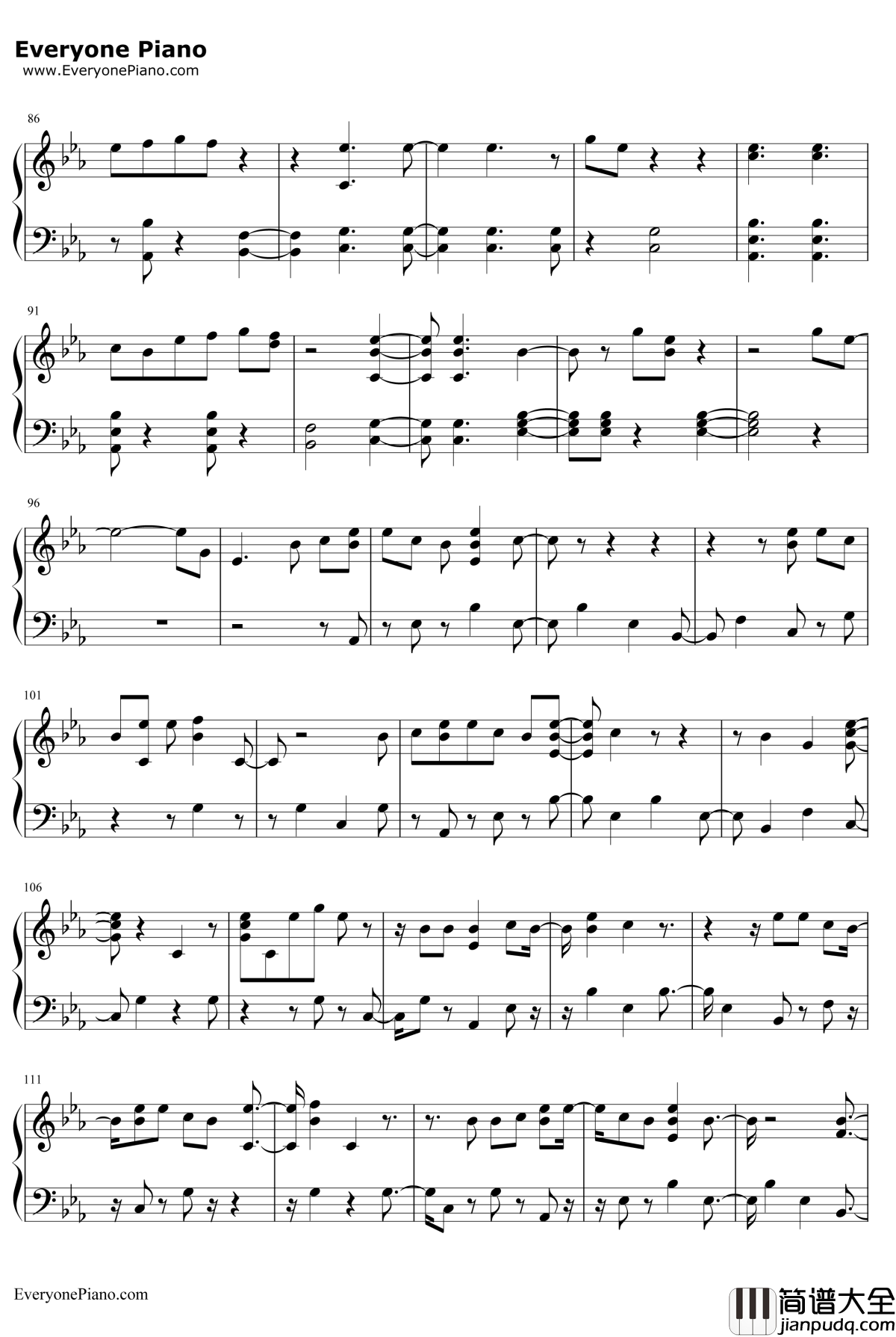 First_Time钢琴谱_KygoandEllieGoulding