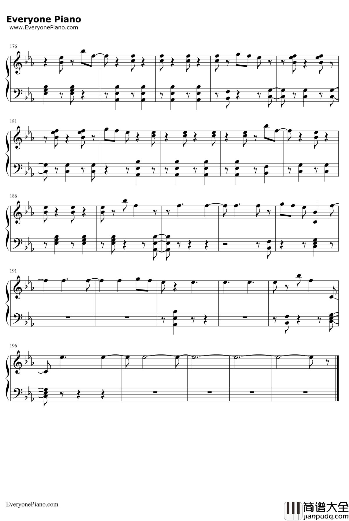 First_Time钢琴谱_KygoandEllieGoulding