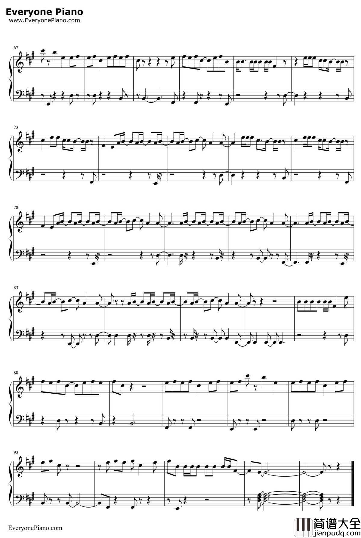 There_for_You钢琴谱_MartinGarrixTroyeSivan