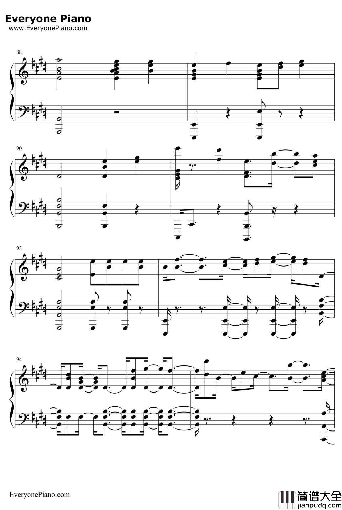 Scared_To_Be_Lonely钢琴谱_MartinGarrixDuaLipa