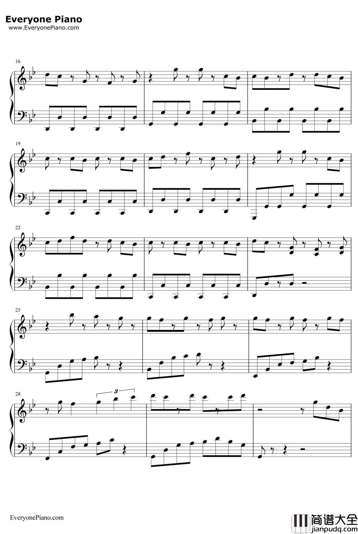 九九八十一钢琴谱_乐正绫洛天依_B站原创曲目