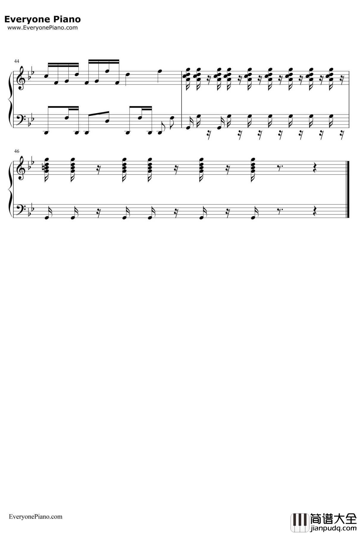 九九八十一钢琴谱_乐正绫洛天依_B站原创曲目