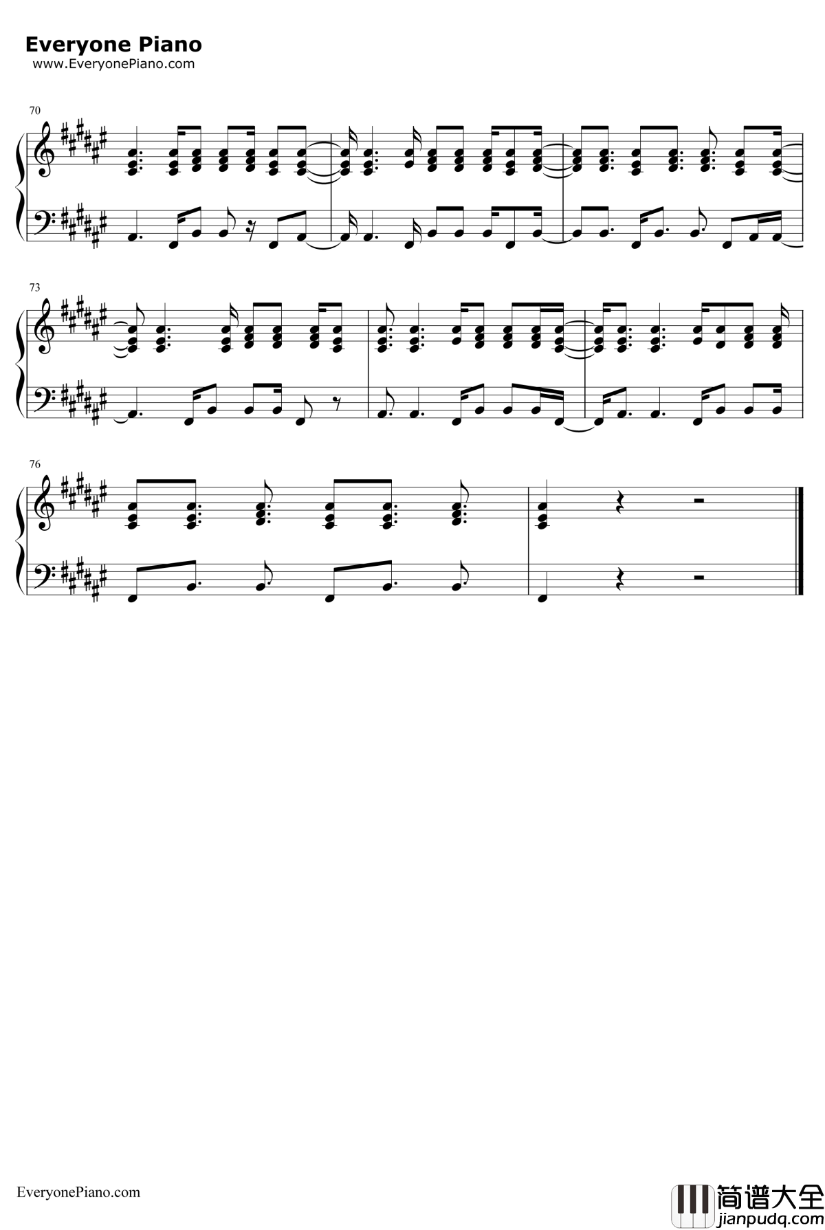 Bon_Appetit钢琴谱_KatyPerry