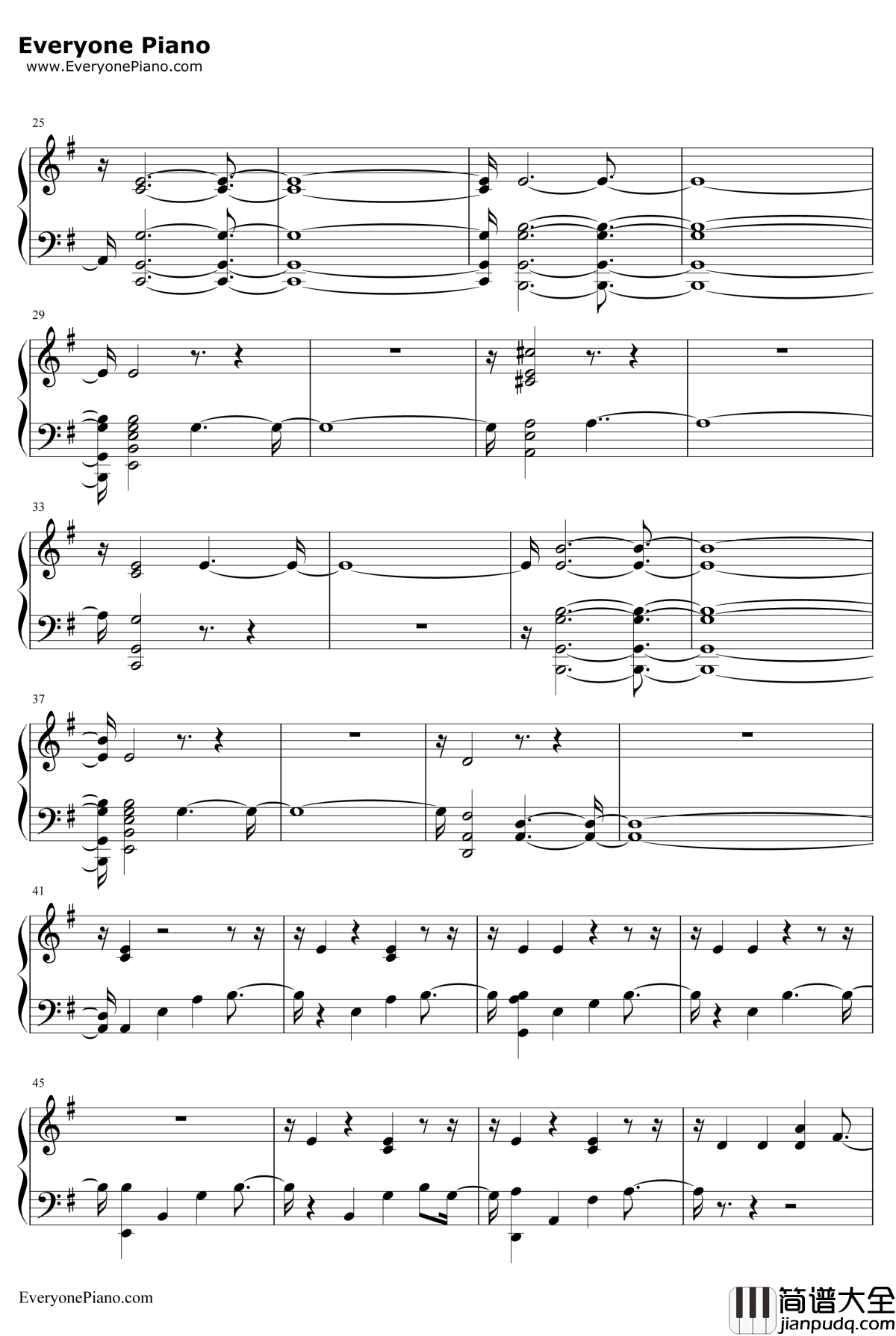 13_Beaches钢琴谱_LanaDelRey