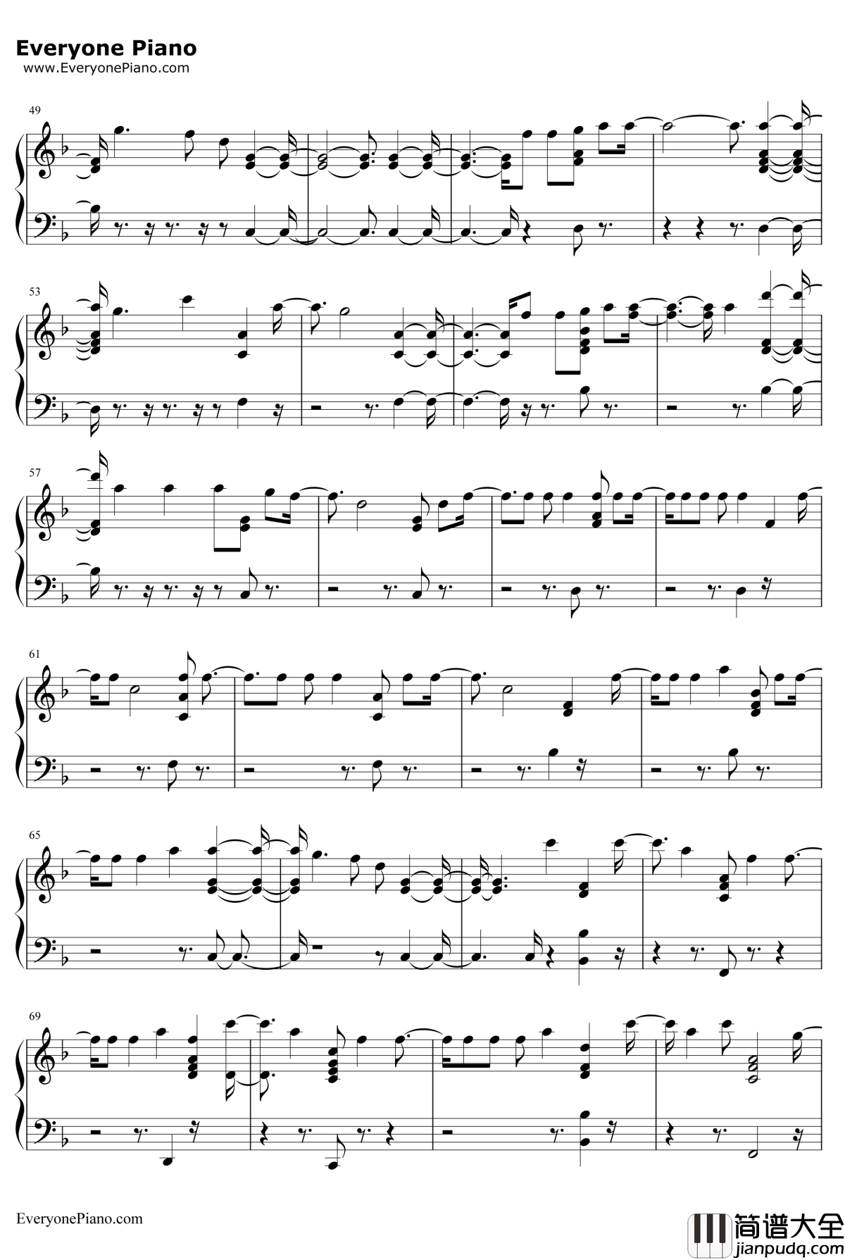 Learn_To_Let_Go钢琴谱_Kesha