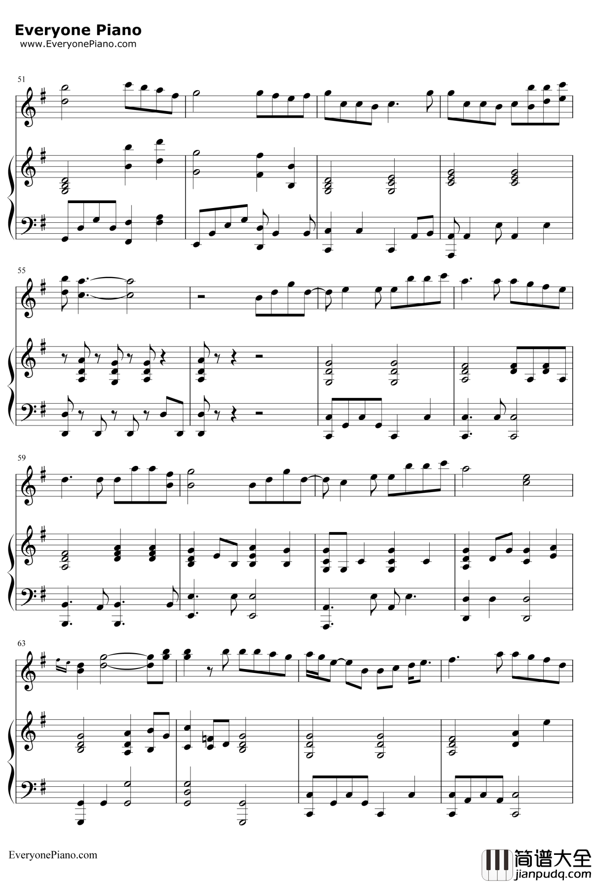 手心的蔷薇钢琴谱_林俊杰邓紫棋