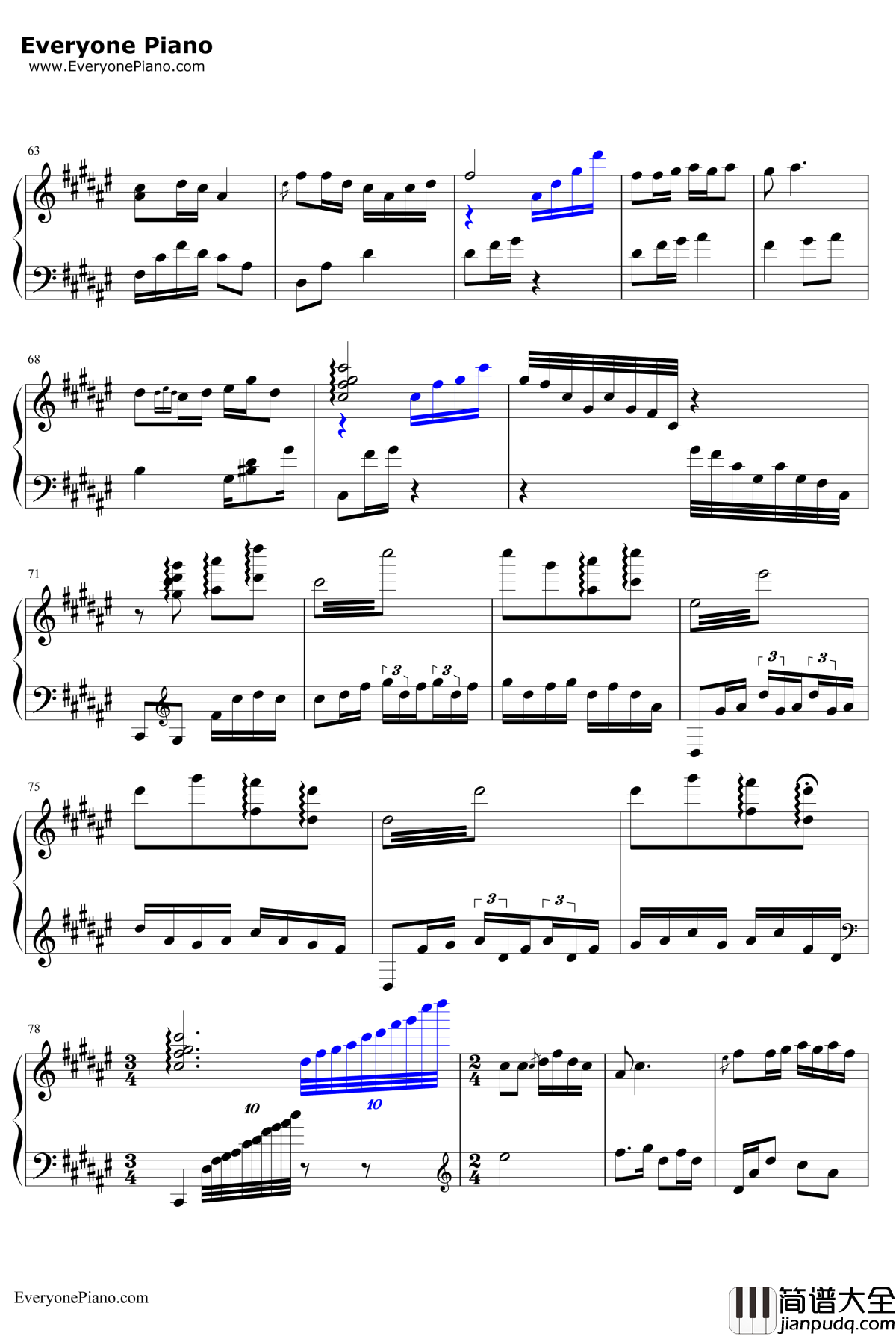 十送红军钢琴谱_宋祖英