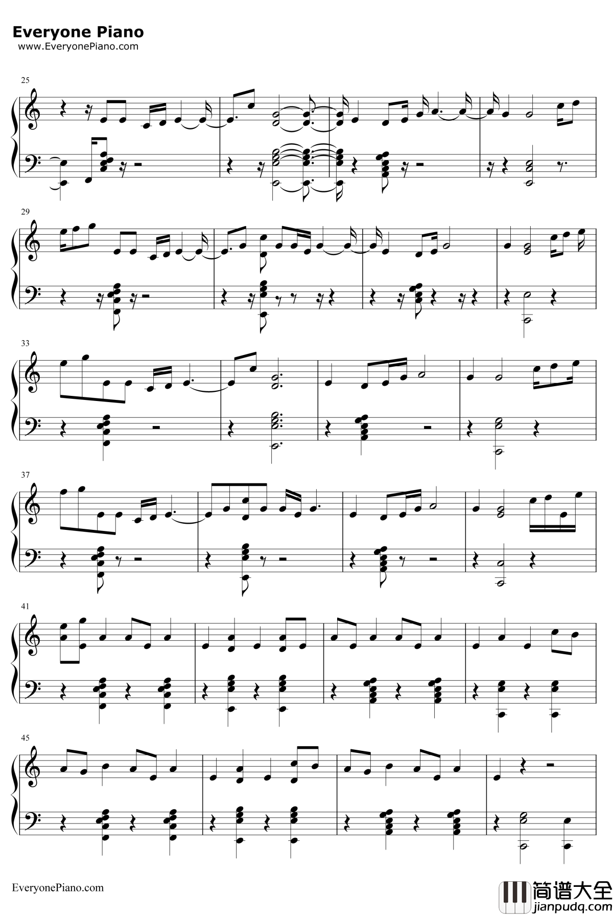 Loyalty钢琴谱_KendrickLamarRihanna