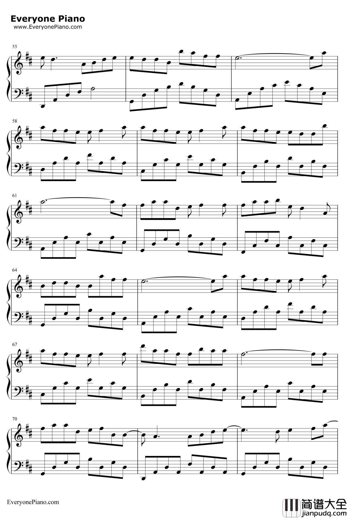 画中仙钢琴谱_金莎