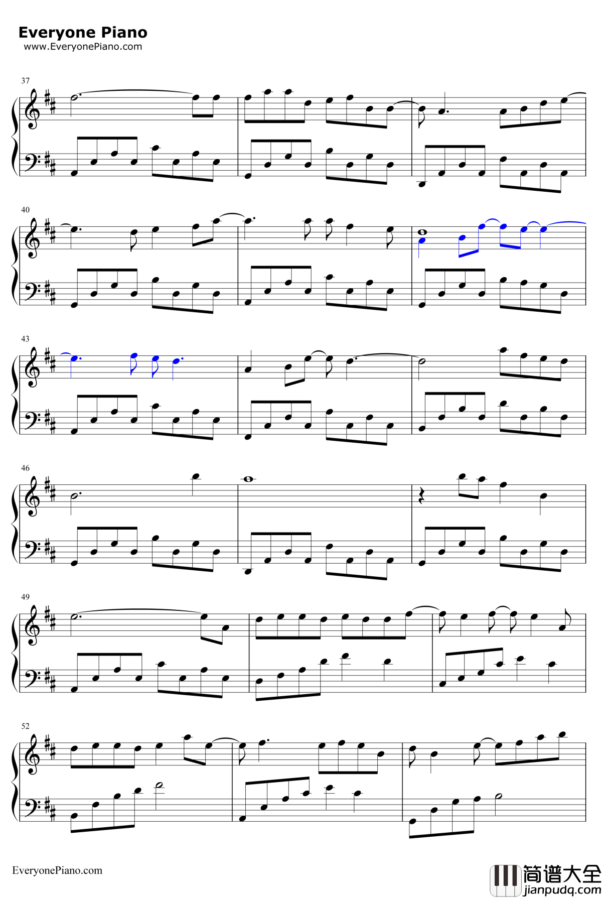 画中仙钢琴谱_金莎