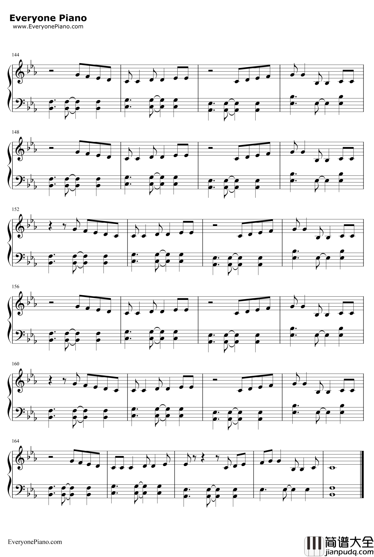 Without_You钢琴谱_AviciiSandroCavazza