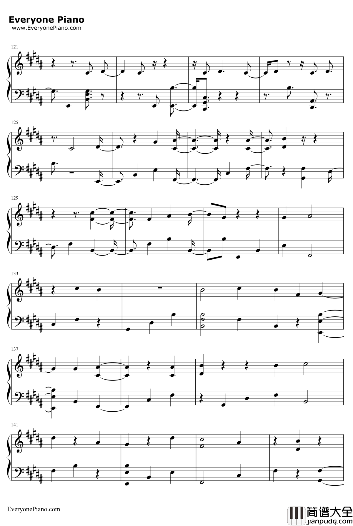 Hola_Hola钢琴谱_KARD