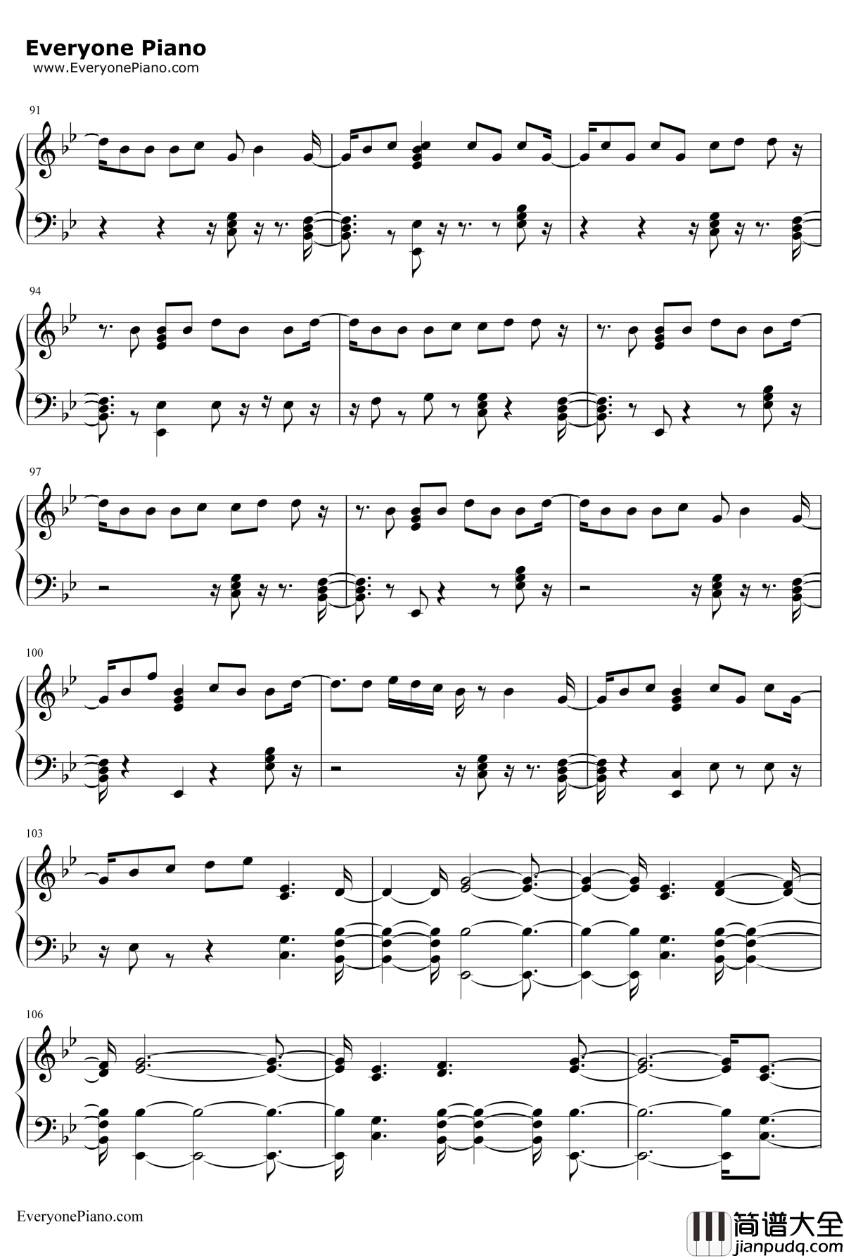 Would_You_Ever钢琴谱_SkrillexPooBear