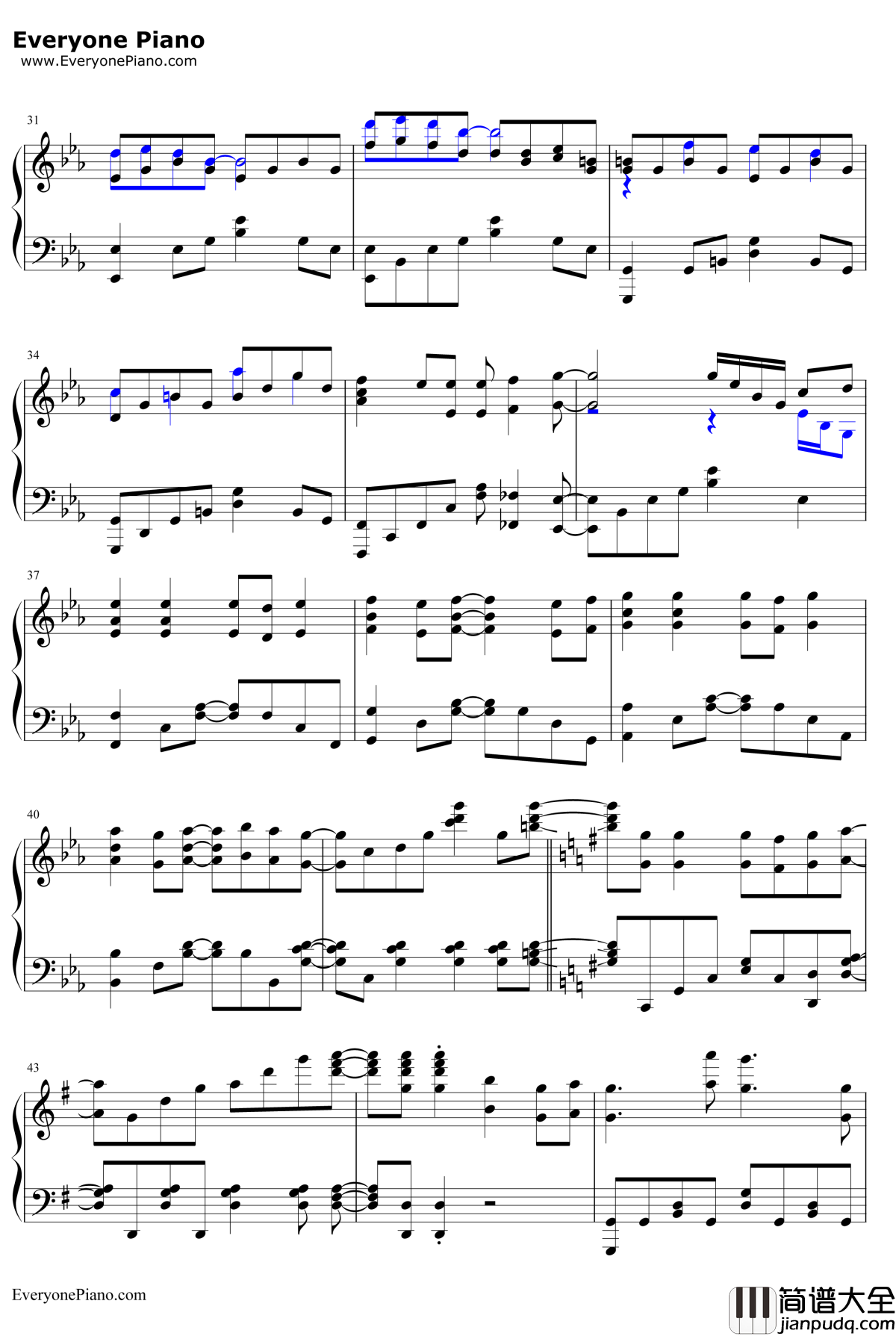 恋のヒメヒメぺったんこ钢琴谱_田村由香里_飙速宅男插曲