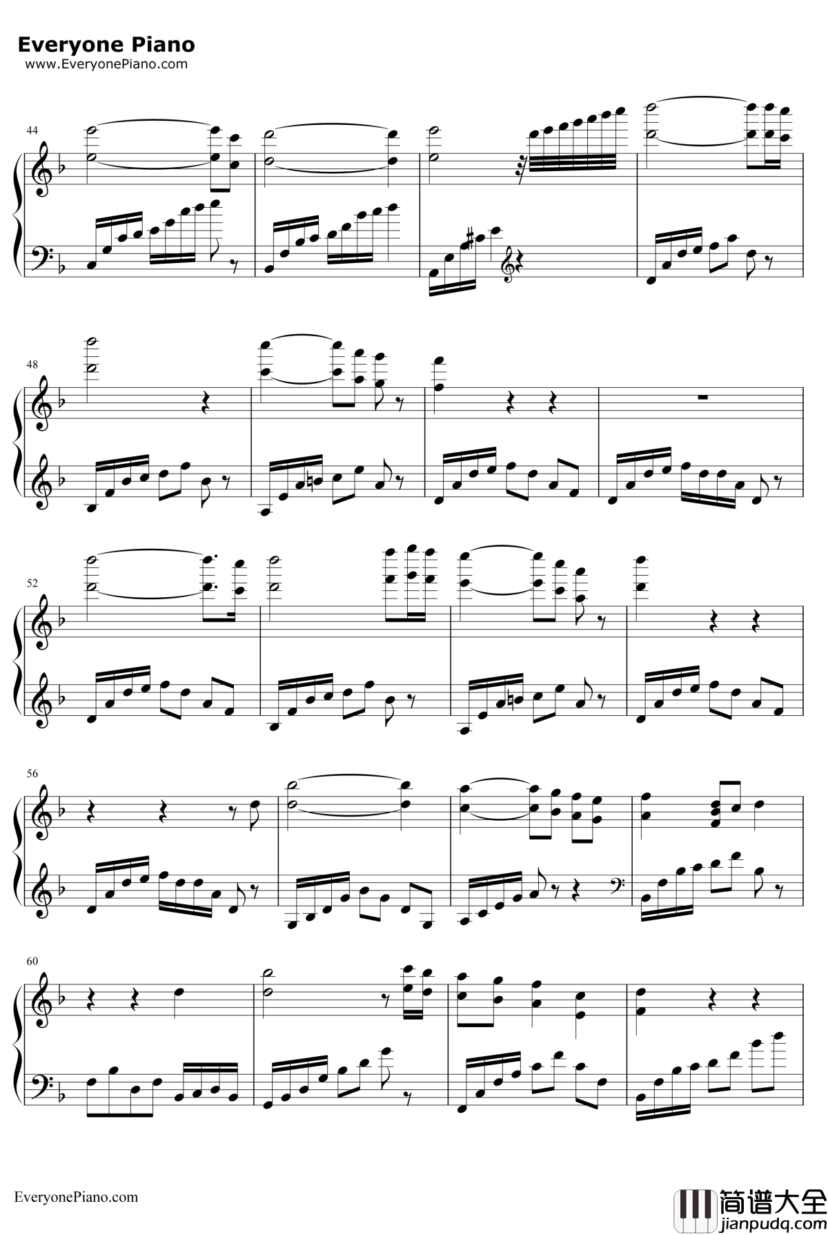 Beyond_Rangoon_Waters_of_Irrawaddy钢琴谱_马克西姆