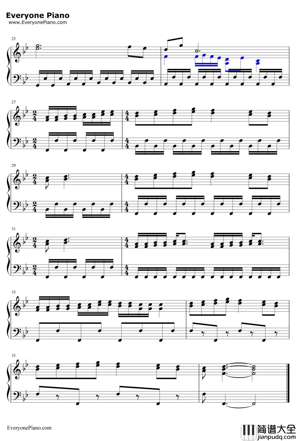 The_Beginning_of_the_Partnership钢琴谱_StephenWarbeck_莎翁情史OST