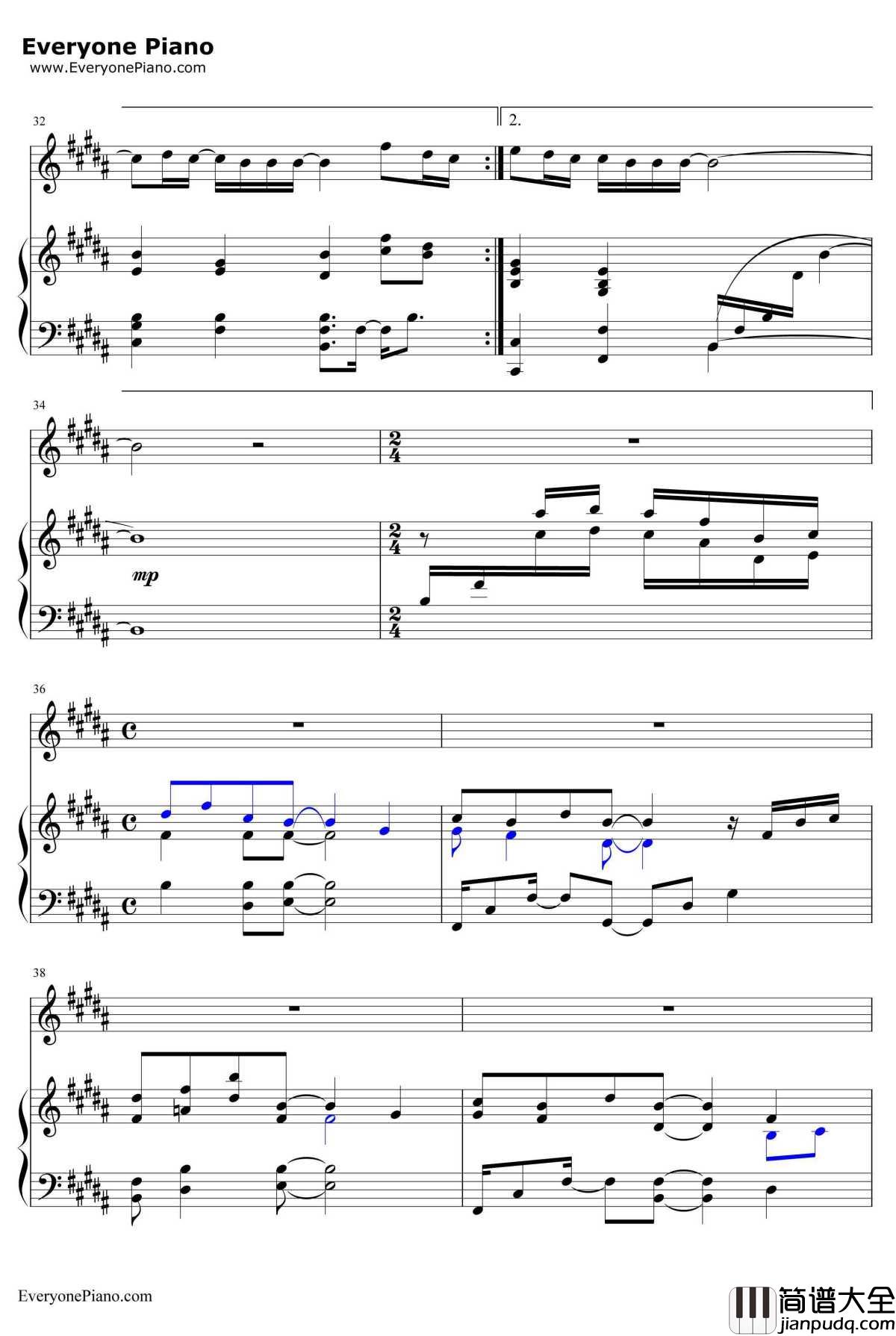 虹钢琴谱_二宫和也