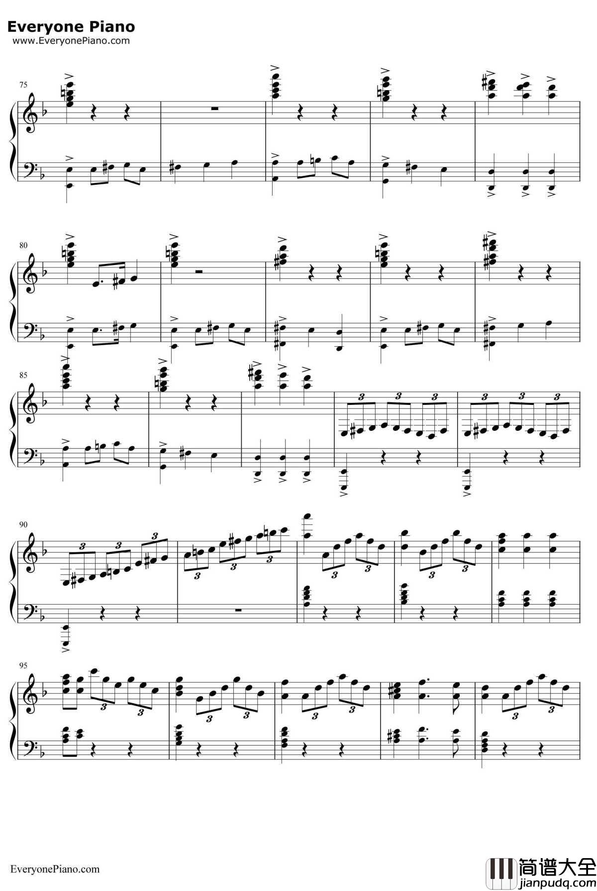 Heisa_Pirate钢琴谱_KlausBadeltHansZimmer_加勒比海盗主题曲