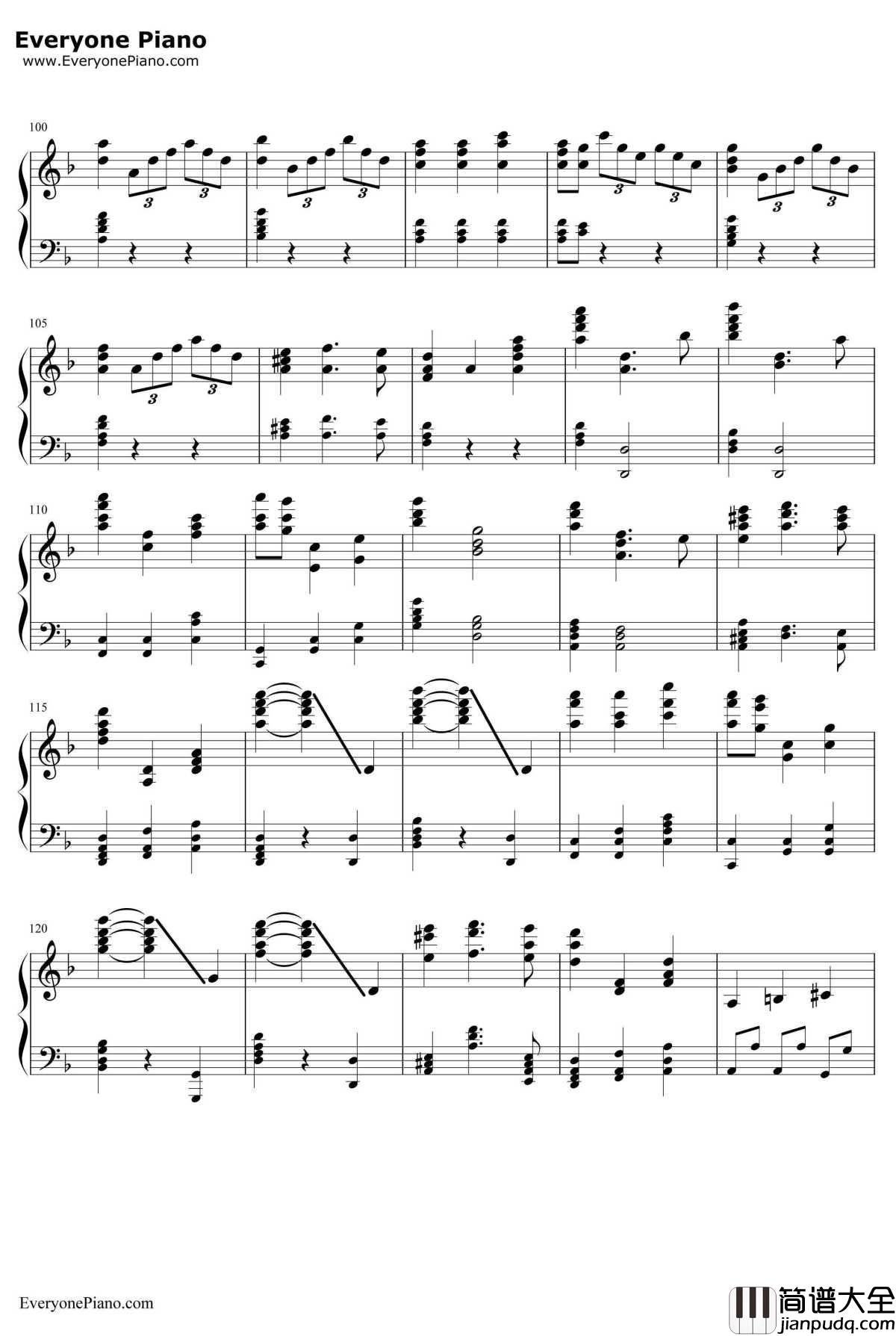 Heisa_Pirate钢琴谱_KlausBadeltHansZimmer_加勒比海盗主题曲