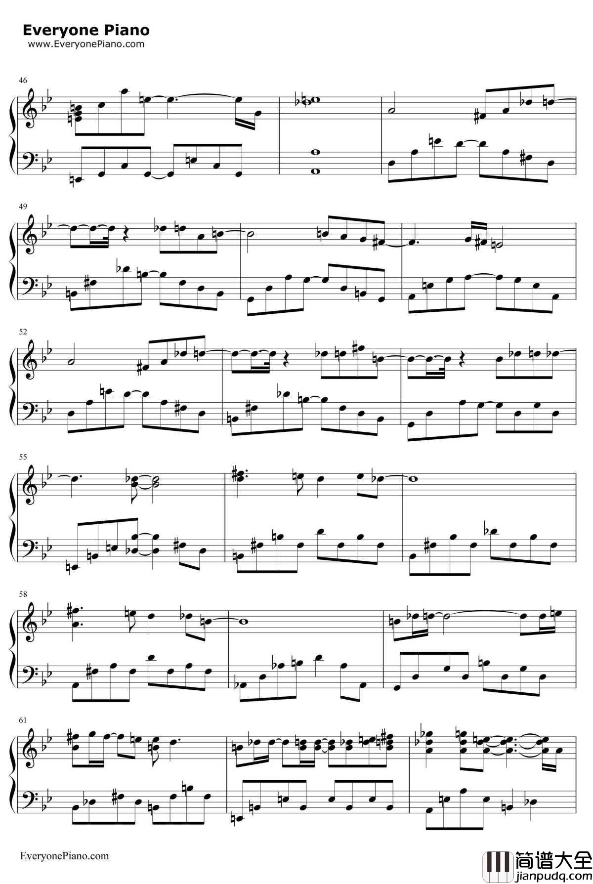 许愿钢琴谱_梁咏琪古巨基_梁咏琪古巨基