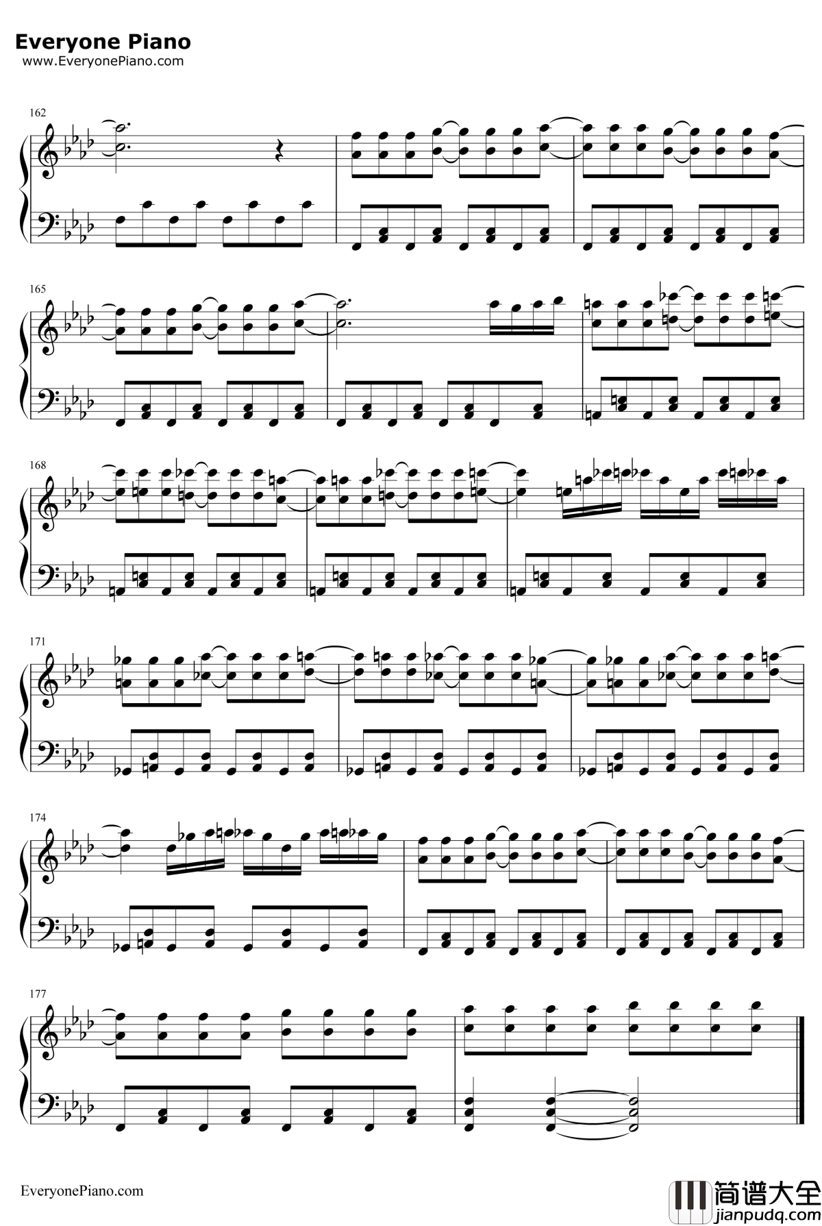 少女幻葬～Necro钢琴谱_东方Project_Fantasy_东方妖妖梦八云蓝主题曲