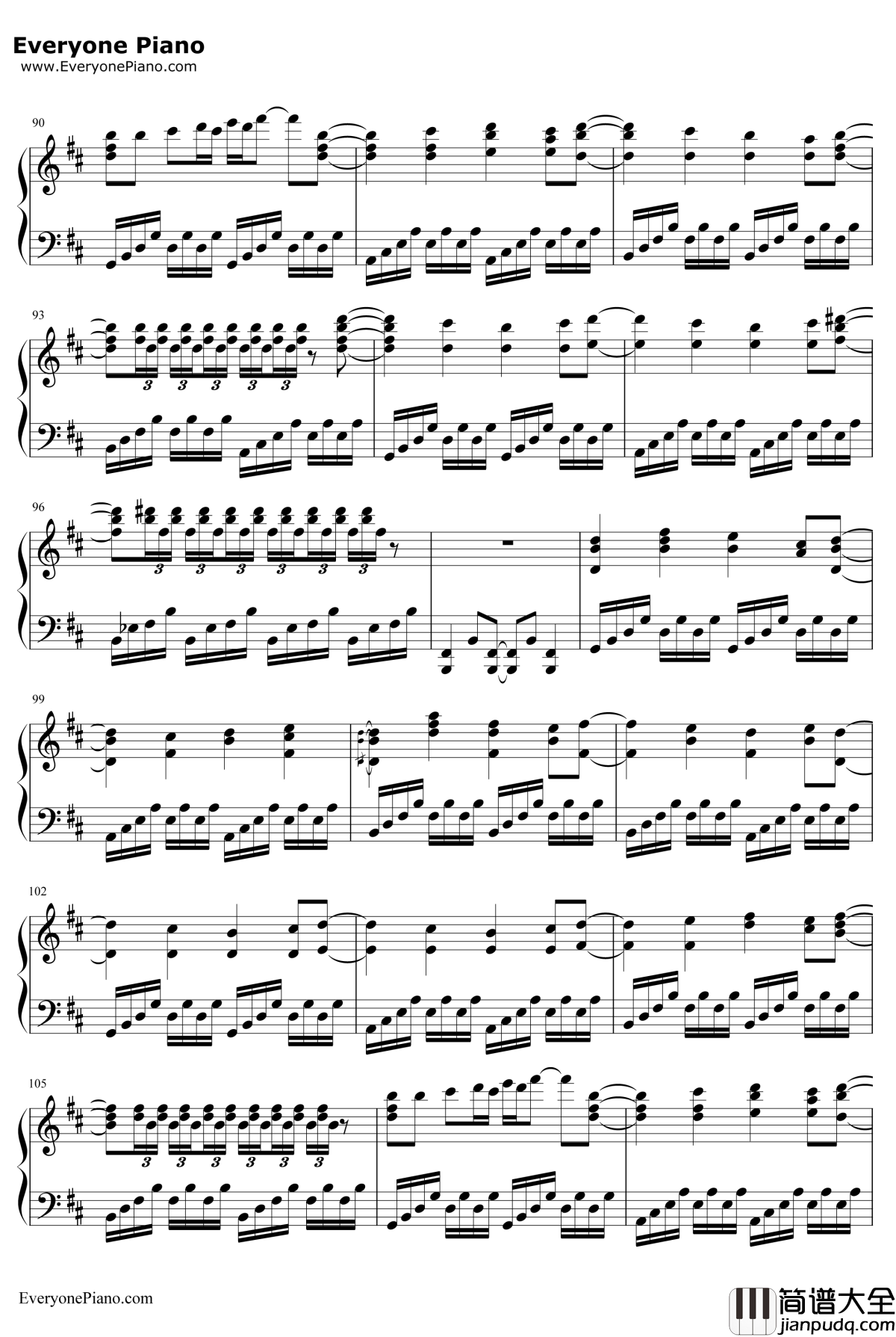 少女幻葬～Necro钢琴谱_东方Project_Fantasy_东方妖妖梦八云蓝主题曲