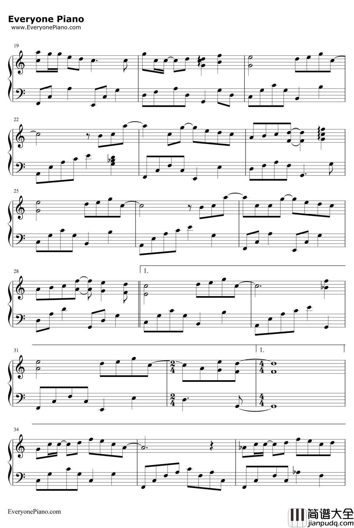 非你莫属钢琴谱_TANK